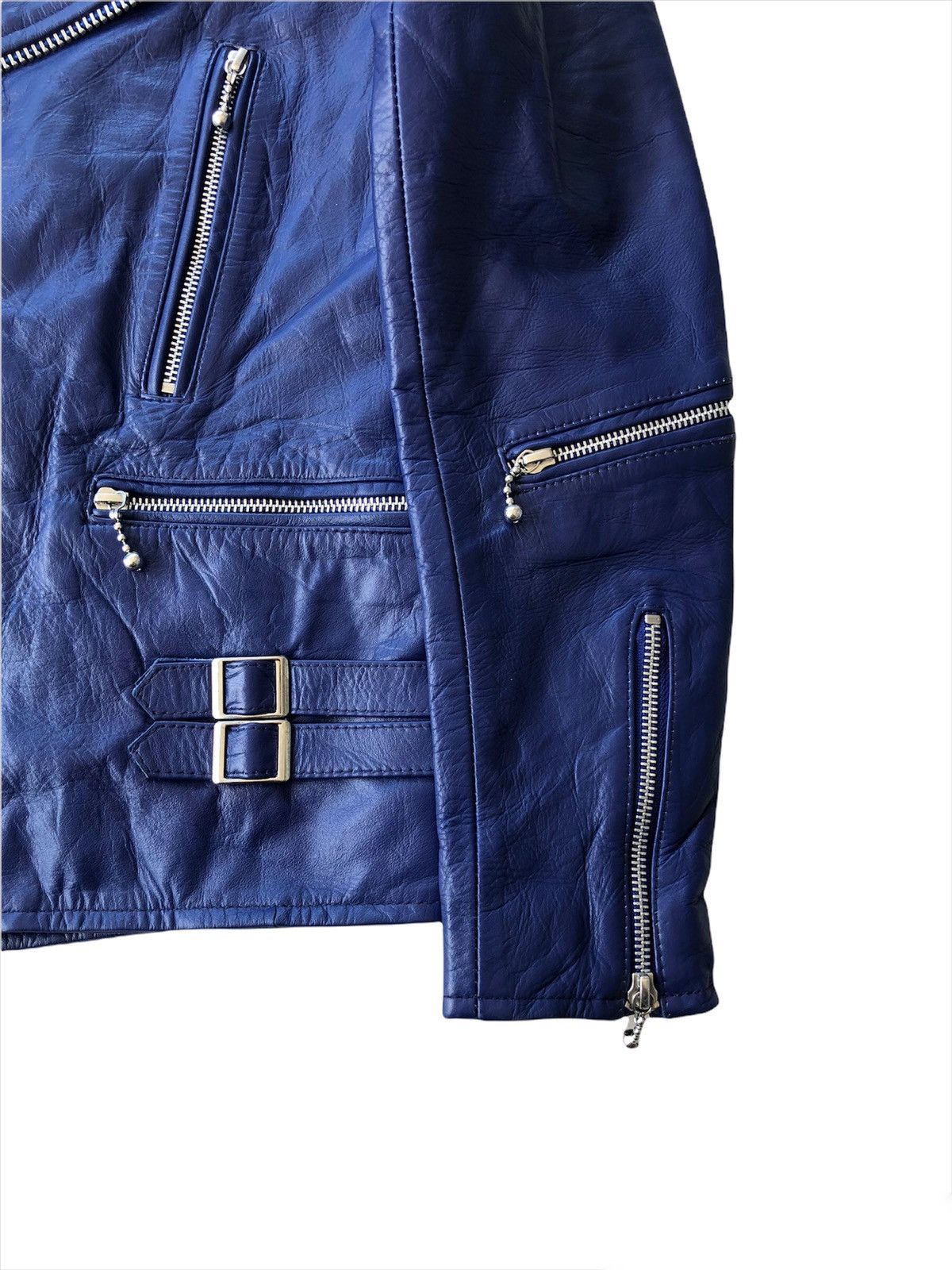 Schott 90s Horn Works 🇯🇵 Leather Craft Perfecto Jacket Size US S / EU 44-46 / 1 - 4 Thumbnail