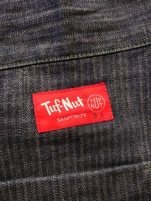 Vintage Vintage Tuf Nut Herringbone Denim Pants Grailed