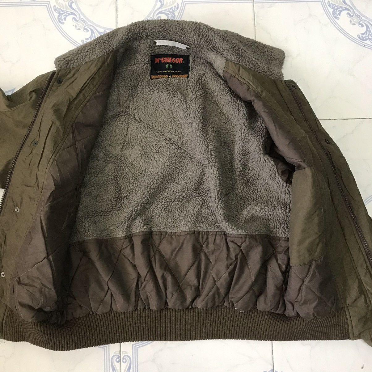 McGregor × Vintage Vtg McGregor Bomber Like Jacket Good American Spirit Size US M / EU 48-50 / 2 - 4 Thumbnail