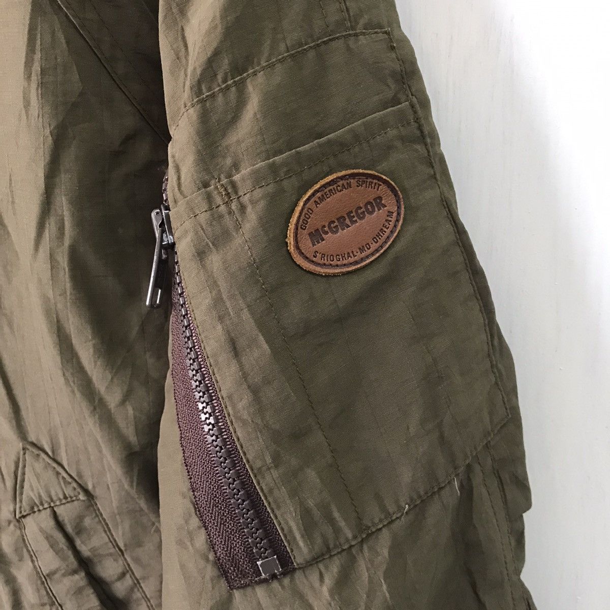 McGregor × Vintage Vtg McGregor Bomber Like Jacket Good American Spirit Size US M / EU 48-50 / 2 - 3 Thumbnail