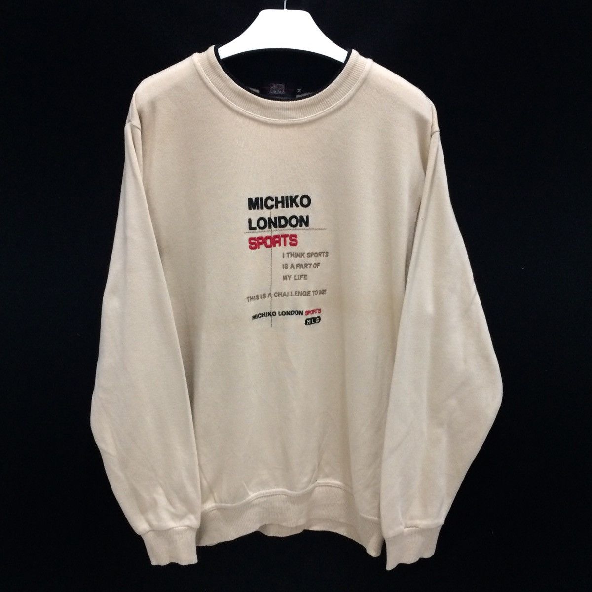 Michiko Koshino London Japanese Brand Michiko London Sport Sweatshirt Size US M / EU 48-50 / 2 - 1 Thumbnail