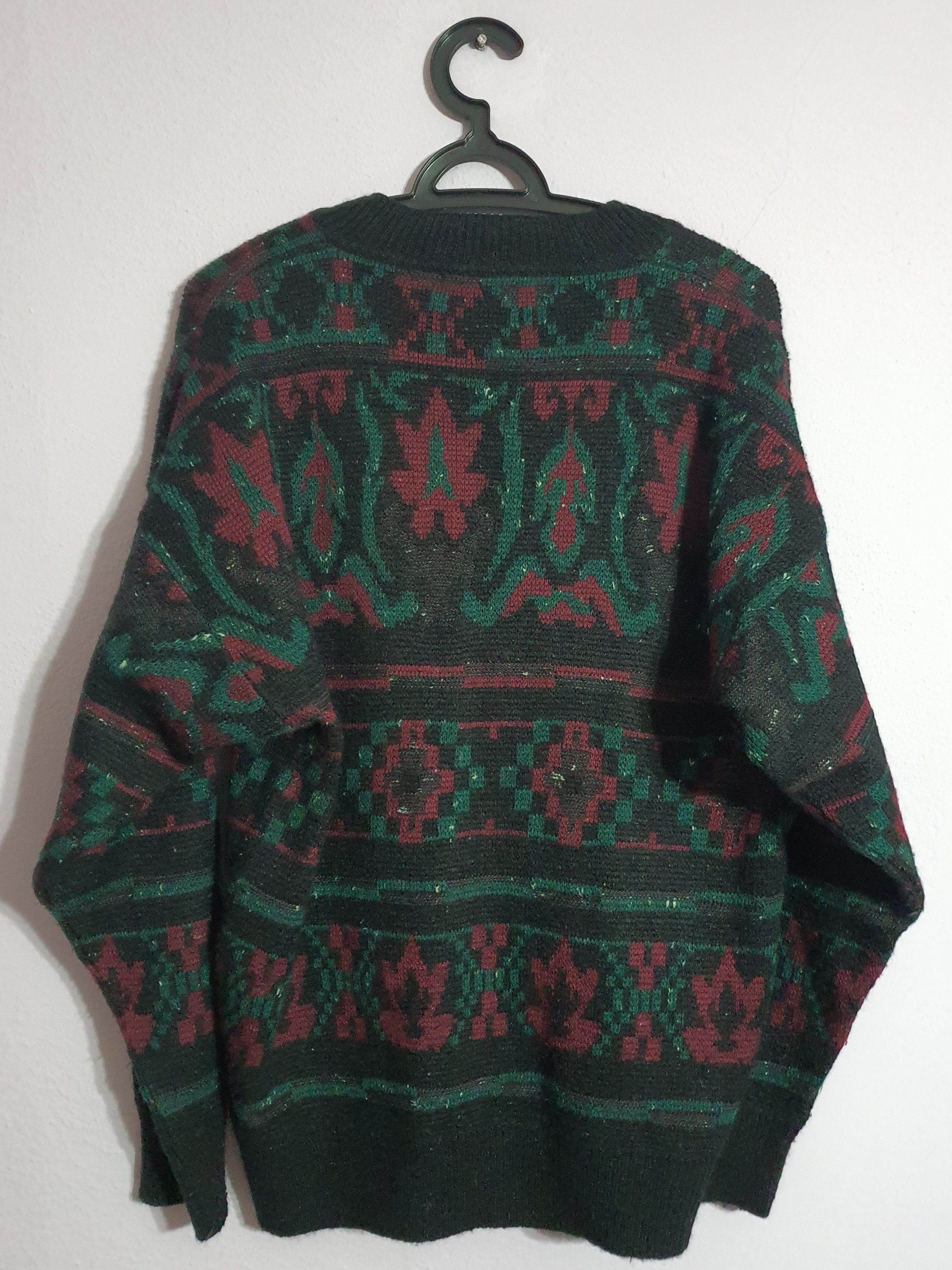 Hugo Boss Vintage Hugo Boss 90's V-Neck Knitwear Size US XL / EU 56 / 4 - 2 Thumbnail