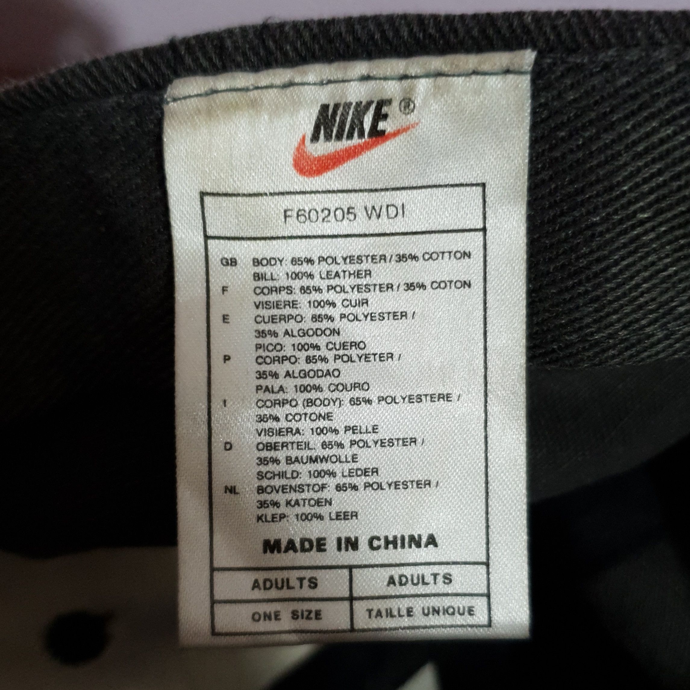 Nike Rare Nike Vintage Hat Size ONE SIZE - 3 Thumbnail