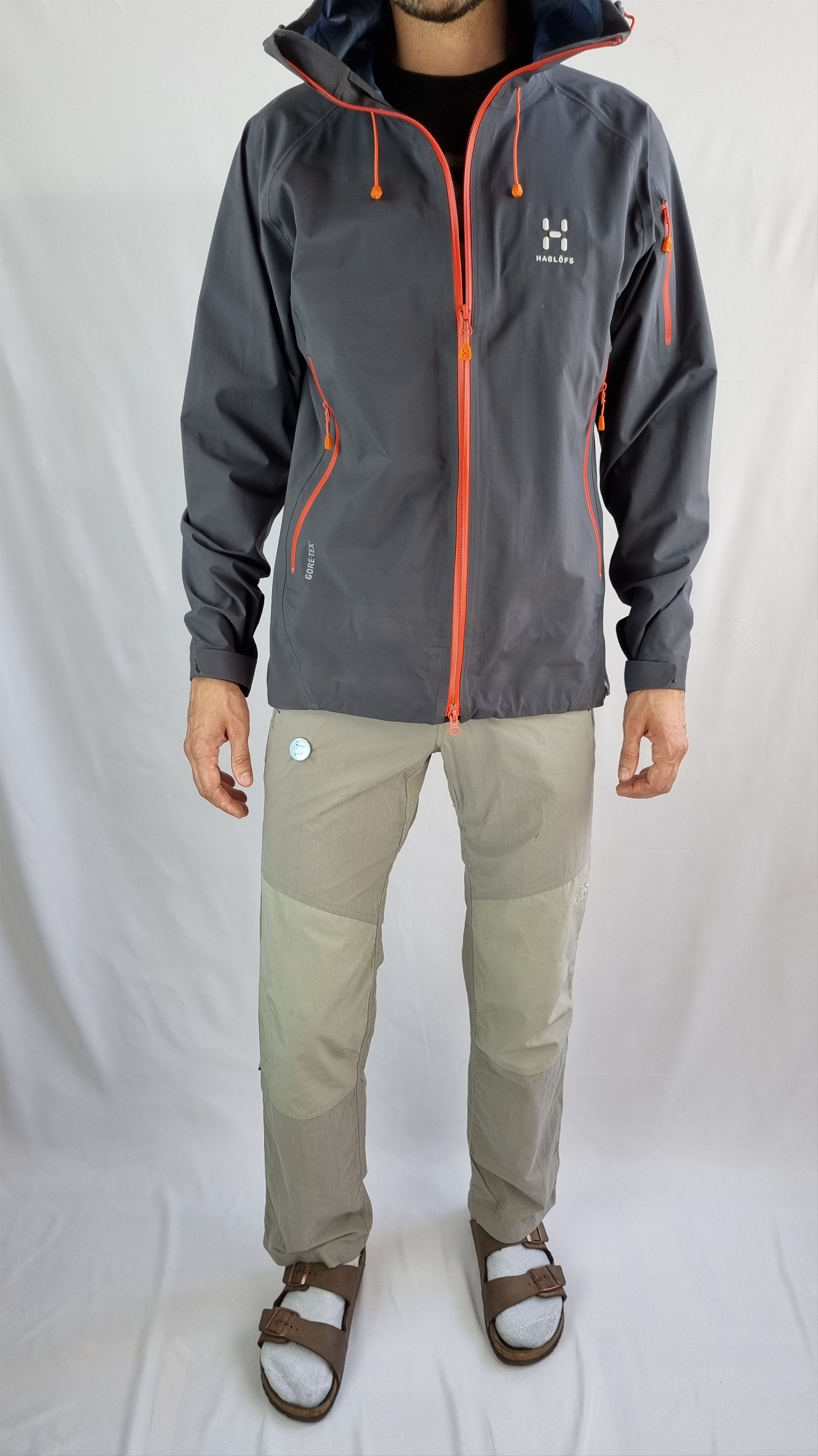 Goretex × Haglofs Rare HAGLOFS GORE TEX Mountain jacket Arcteryx style Size US M / EU 48-50 / 2 - 19 Thumbnail