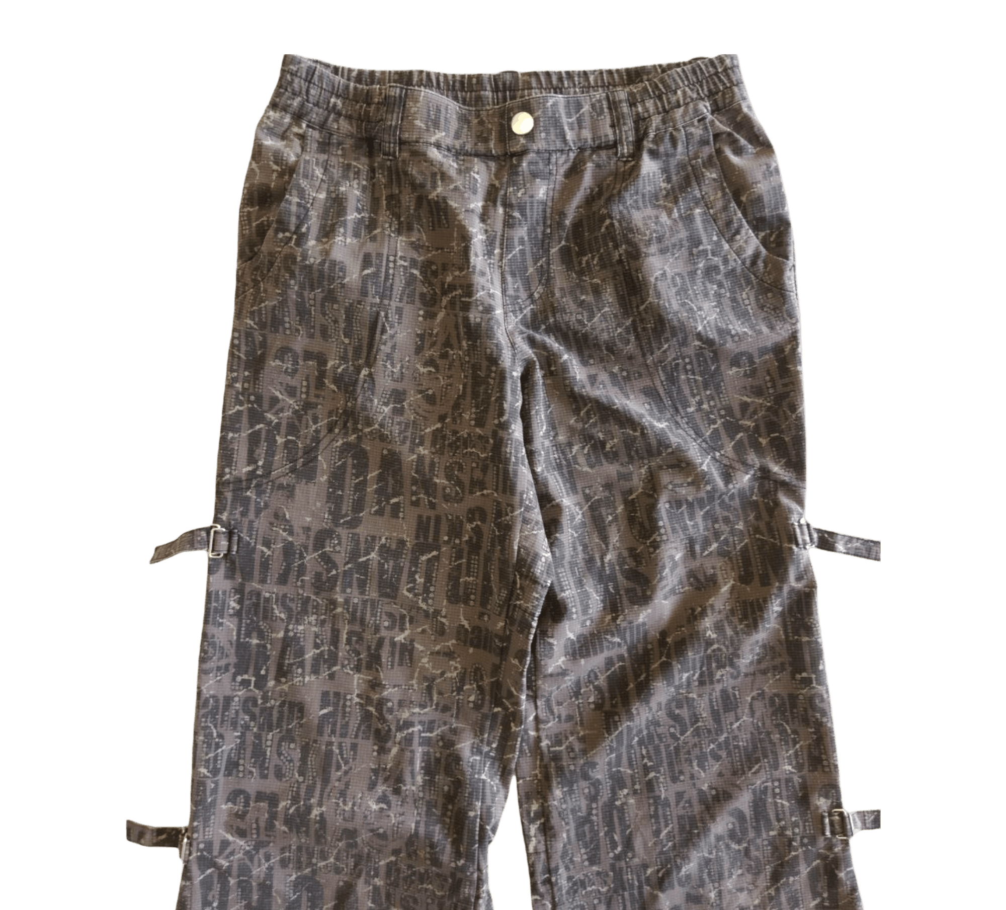Japanese Brand Danskin Japan Overprint Bondage Pants Size US 31 - 2 Thumbnail