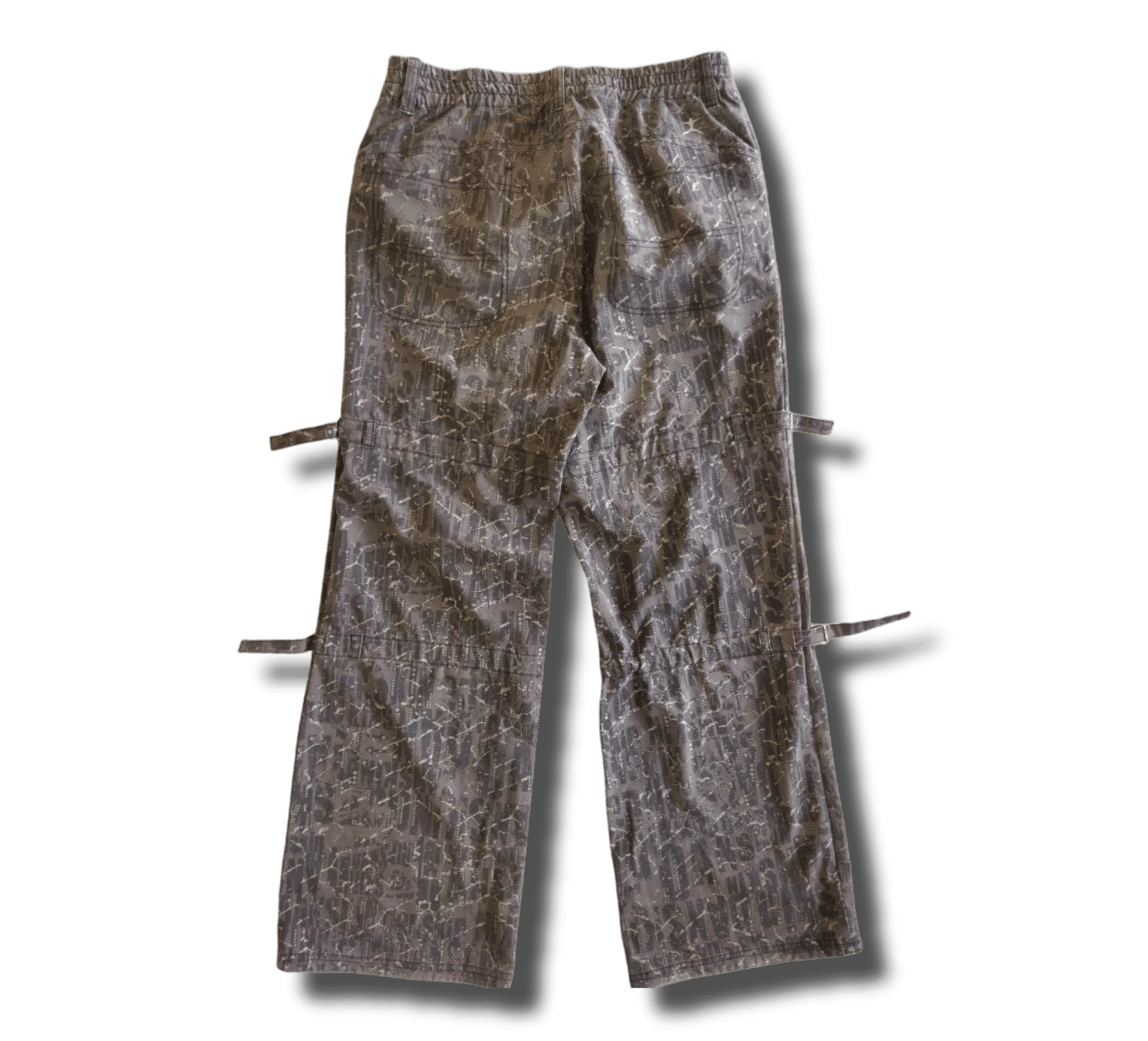 Japanese Brand Danskin Japan Overprint Bondage Pants Size US 31 - 4 Thumbnail