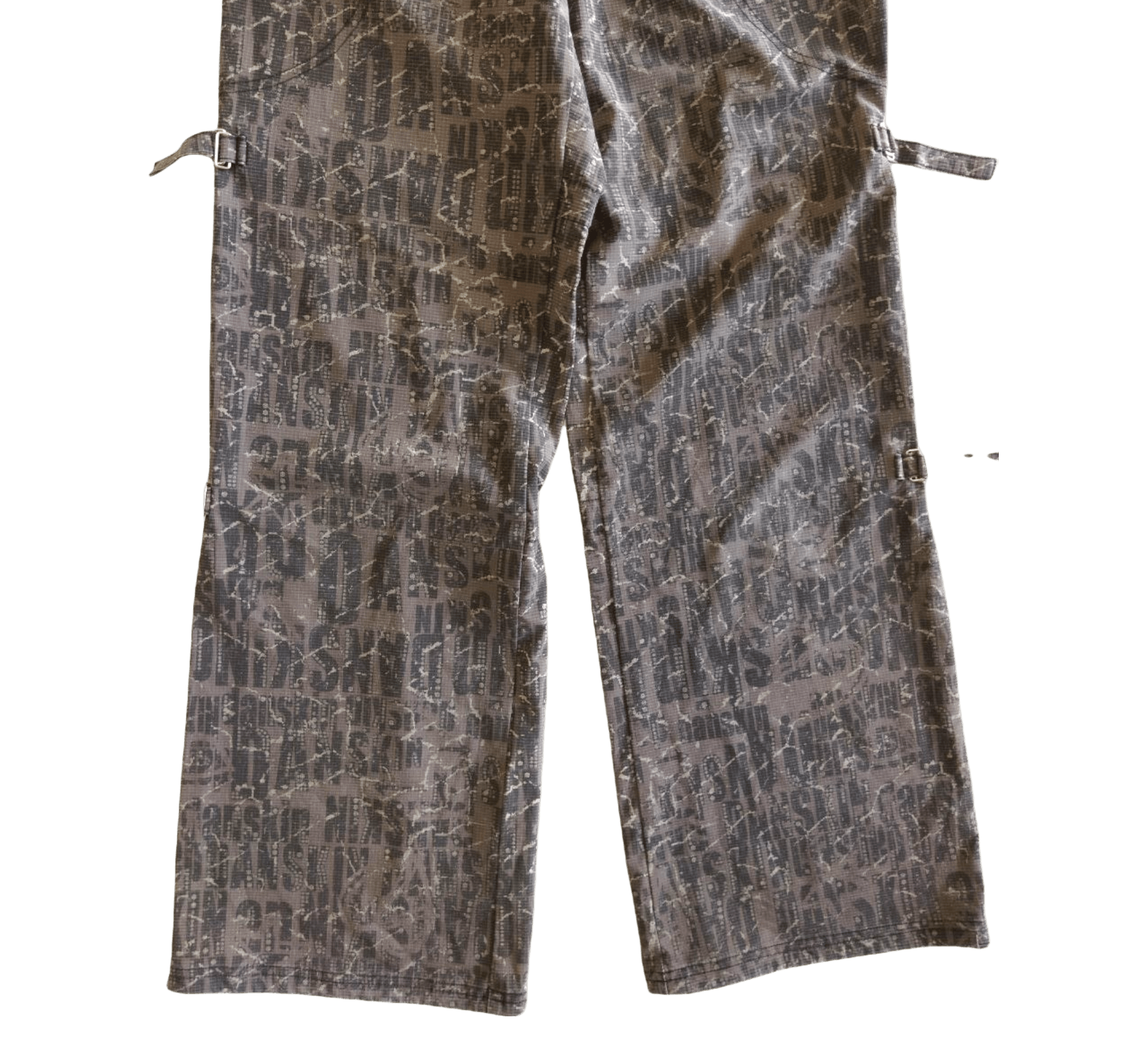 Japanese Brand Danskin Japan Overprint Bondage Pants Size US 31 - 3 Thumbnail
