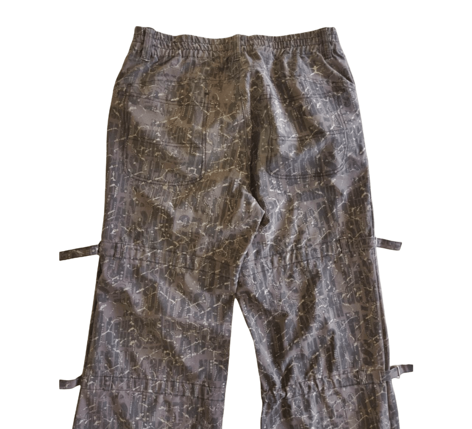 Japanese Brand Danskin Japan Overprint Bondage Pants Size US 31 - 5 Thumbnail