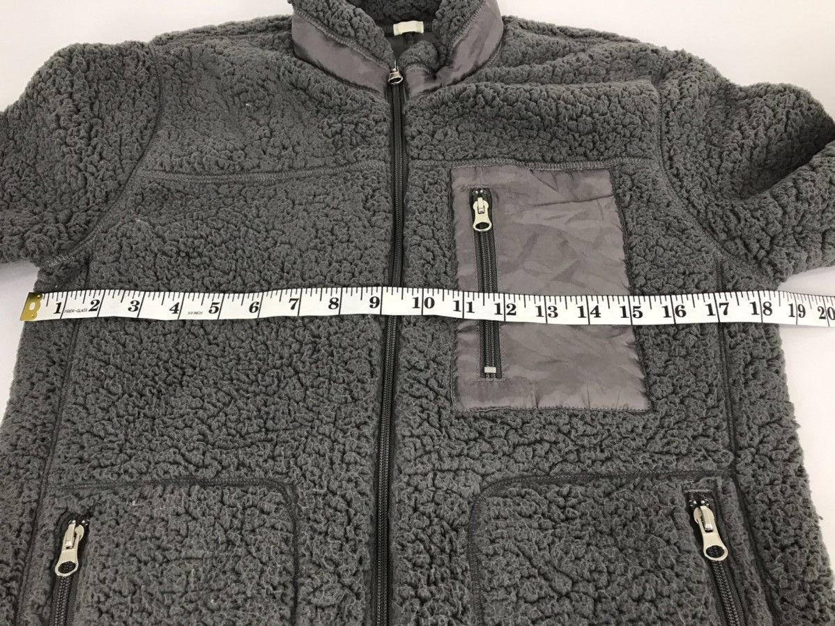 Japanese Brand × Vintage Sweaters Jacket Fleece Zipper Many Pocket Design Size US S / EU 44-46 / 1 - 8 Thumbnail