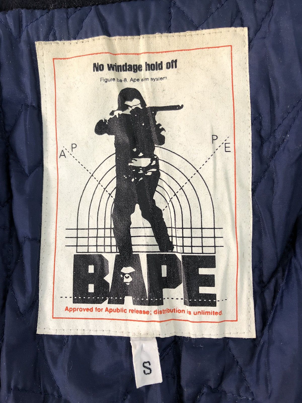 Bape × Vintage Bapesta Quilted Jacket Size US S / EU 44-46 / 1 - 6 Thumbnail