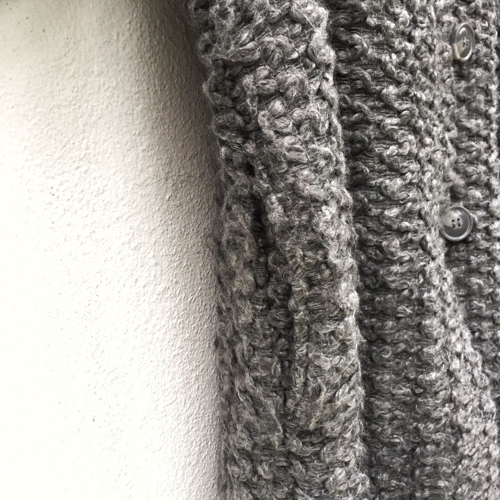 Issey Miyake DOPE🔥IS Knitted Wool Blend Warm Hoodie Long Jacket Size US M / EU 48-50 / 2 - 5 Thumbnail