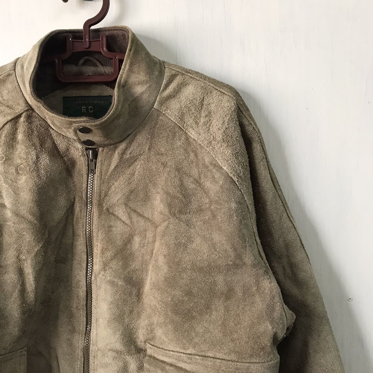 Japanese Brand International RC Roughcut Leather Jacket Bomber Like Size US L / EU 52-54 / 3 - 4 Thumbnail