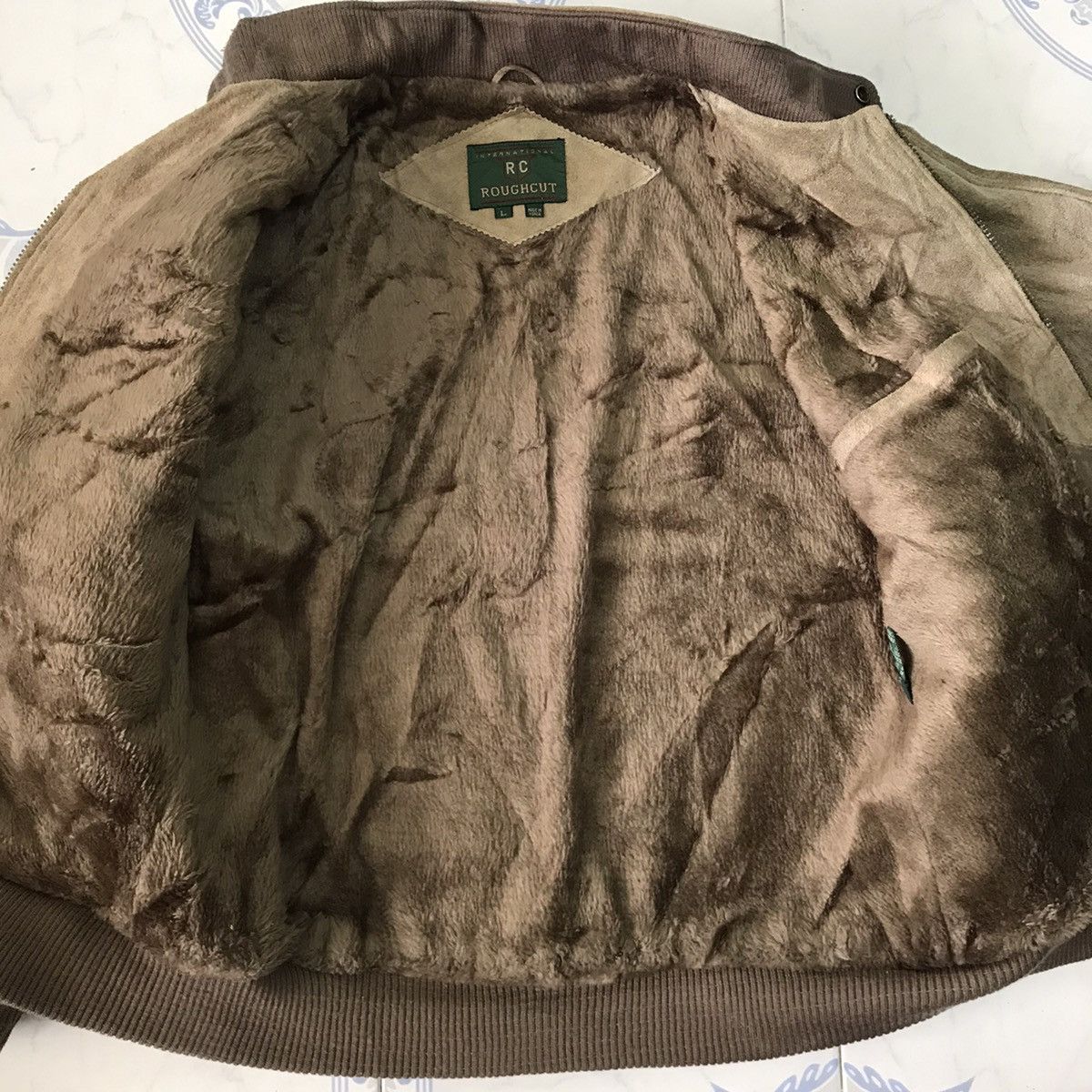 Japanese Brand International RC Roughcut Leather Jacket Bomber Like Size US L / EU 52-54 / 3 - 11 Thumbnail