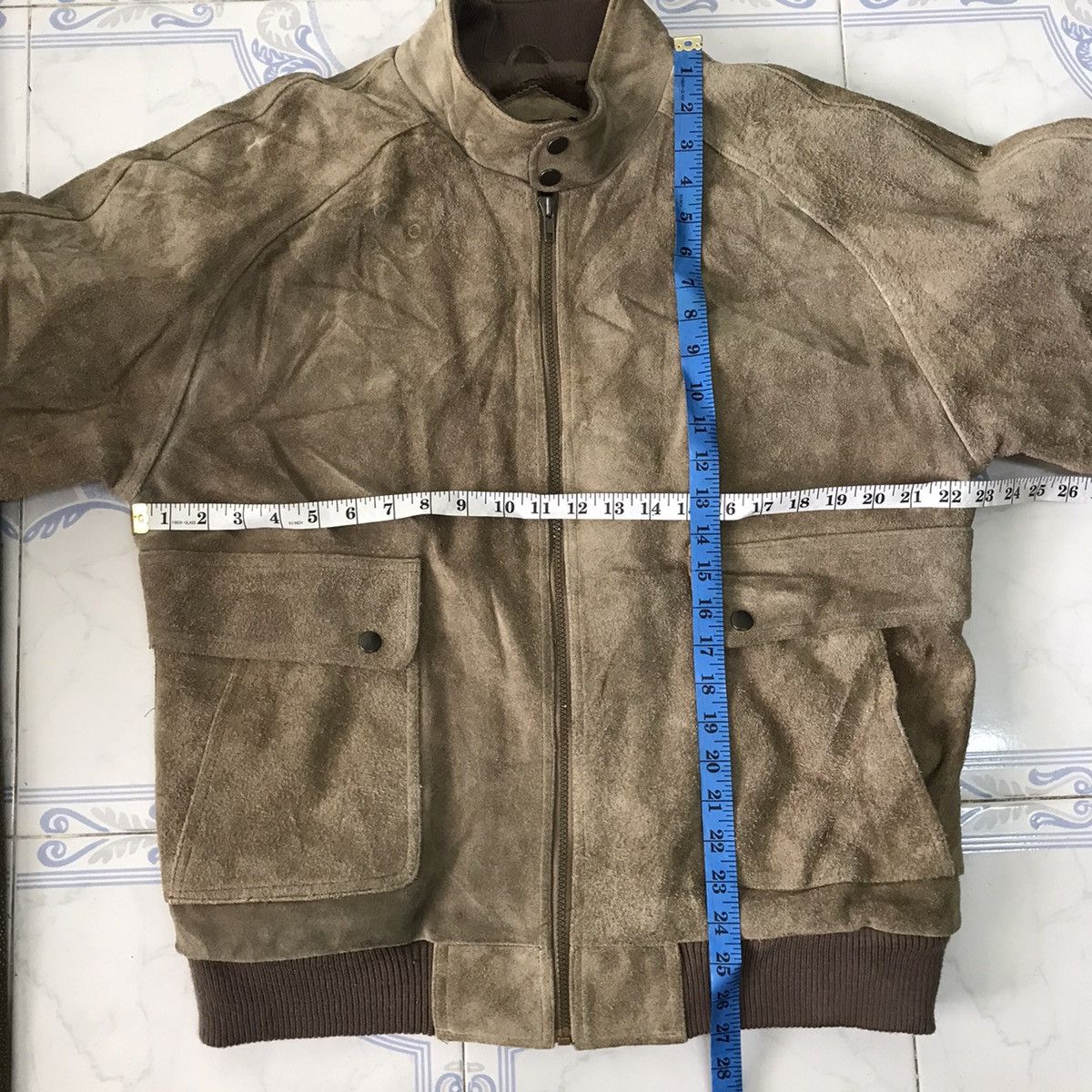 Japanese Brand International RC Roughcut Leather Jacket Bomber Like Size US L / EU 52-54 / 3 - 17 Thumbnail