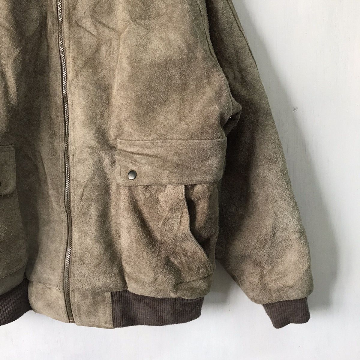 Japanese Brand International RC Roughcut Leather Jacket Bomber Like Size US L / EU 52-54 / 3 - 5 Thumbnail