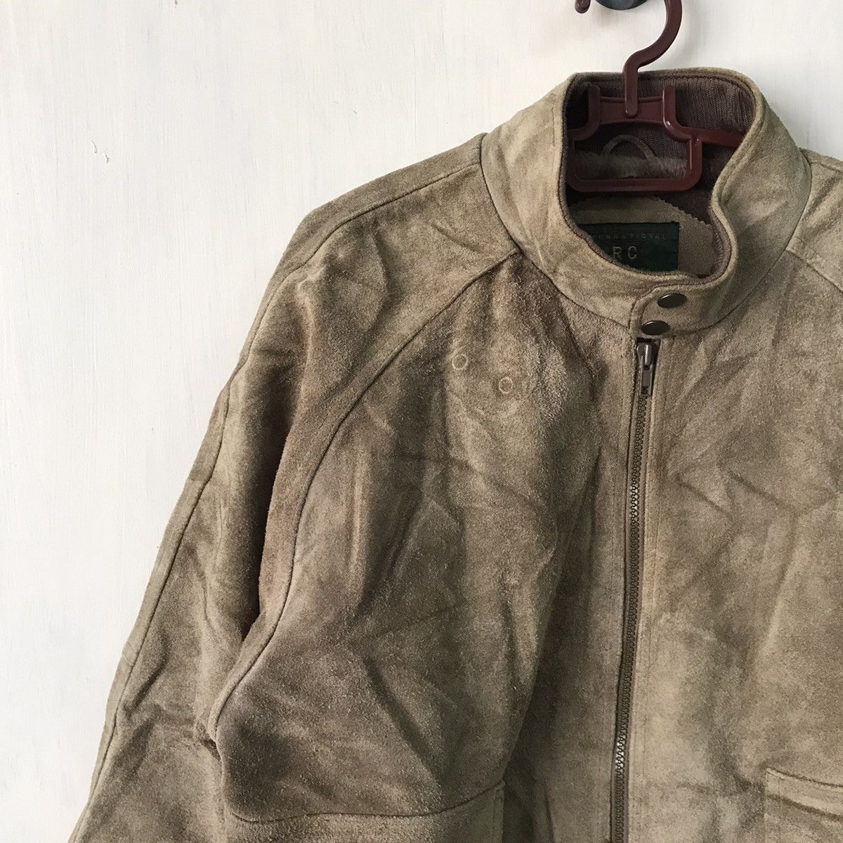 Japanese Brand International RC Roughcut Leather Jacket Bomber Like Size US L / EU 52-54 / 3 - 3 Thumbnail
