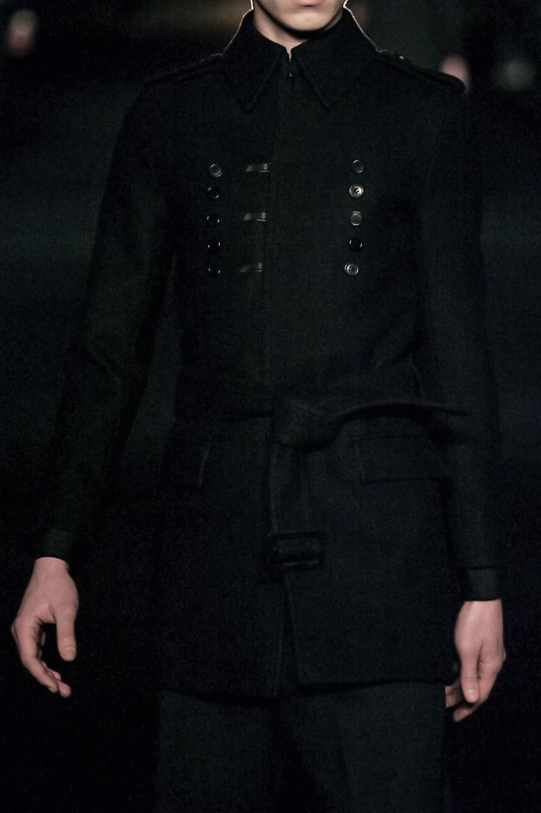 Dior × Hedi Slimane A/W 2006 Runway Wool Coat (AW06/FW06, Archive