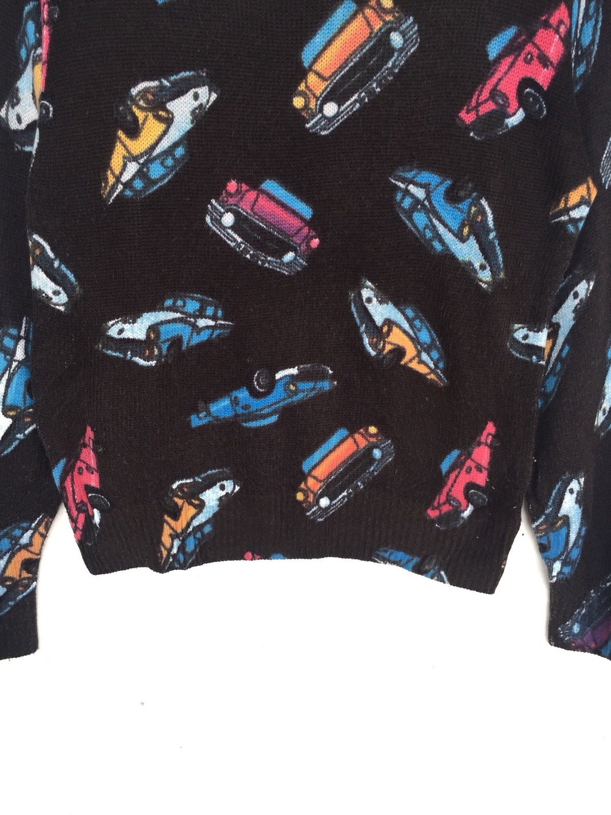Joyrich SICK🔥Joyrich 🇺🇸 Antique Car Jacquard OVP Sweater Size US M / EU 48-50 / 2 - 3 Thumbnail