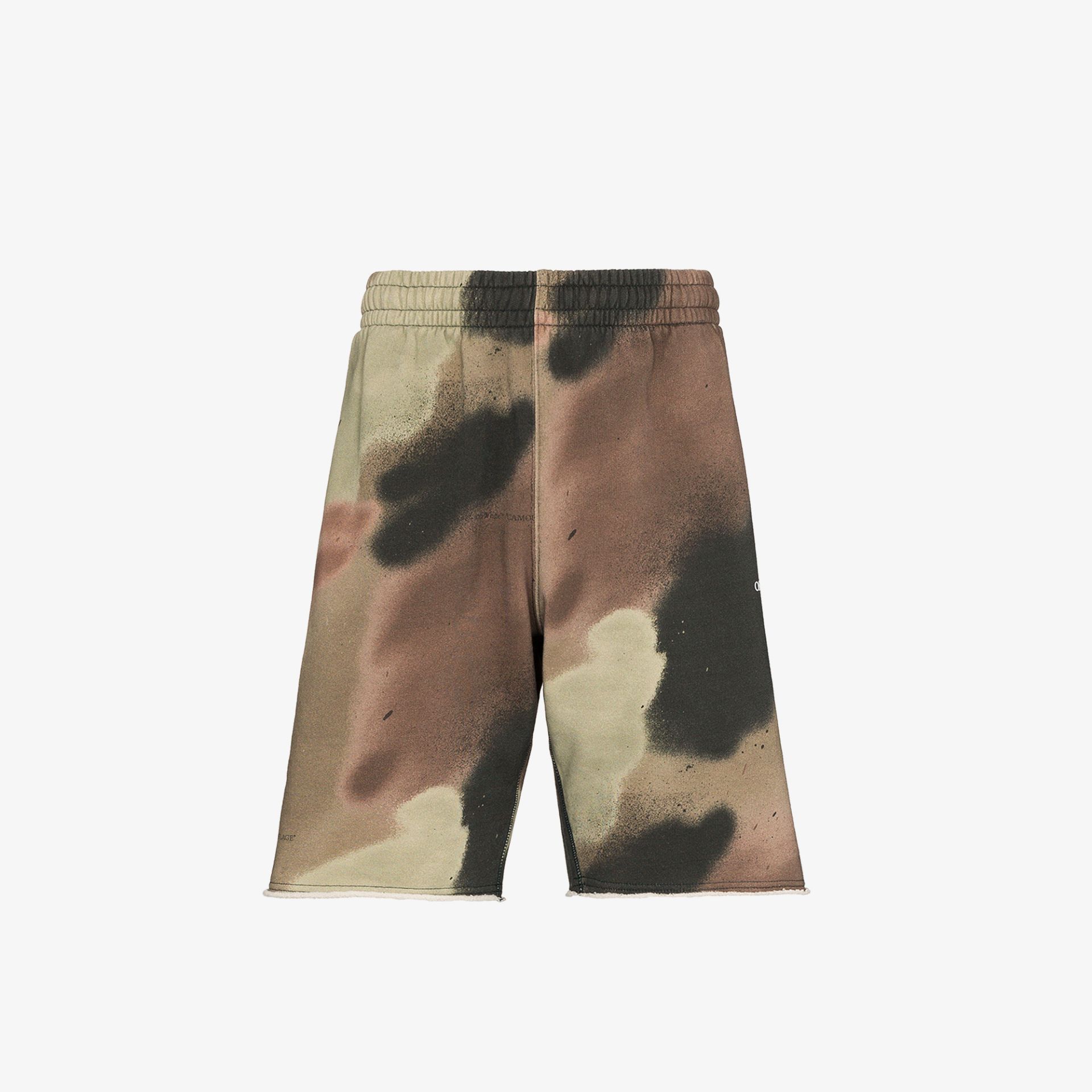 Off-White Off-White Camo Stencil Sweat Shorts Size US 30 / EU 46 - 1 Thumbnail