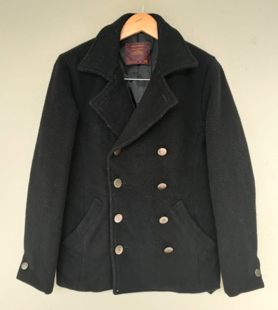 Japanese Brand Nano Universe Wool Jacket Size XS / US 0-2 / IT 36-38 - 1 Thumbnail