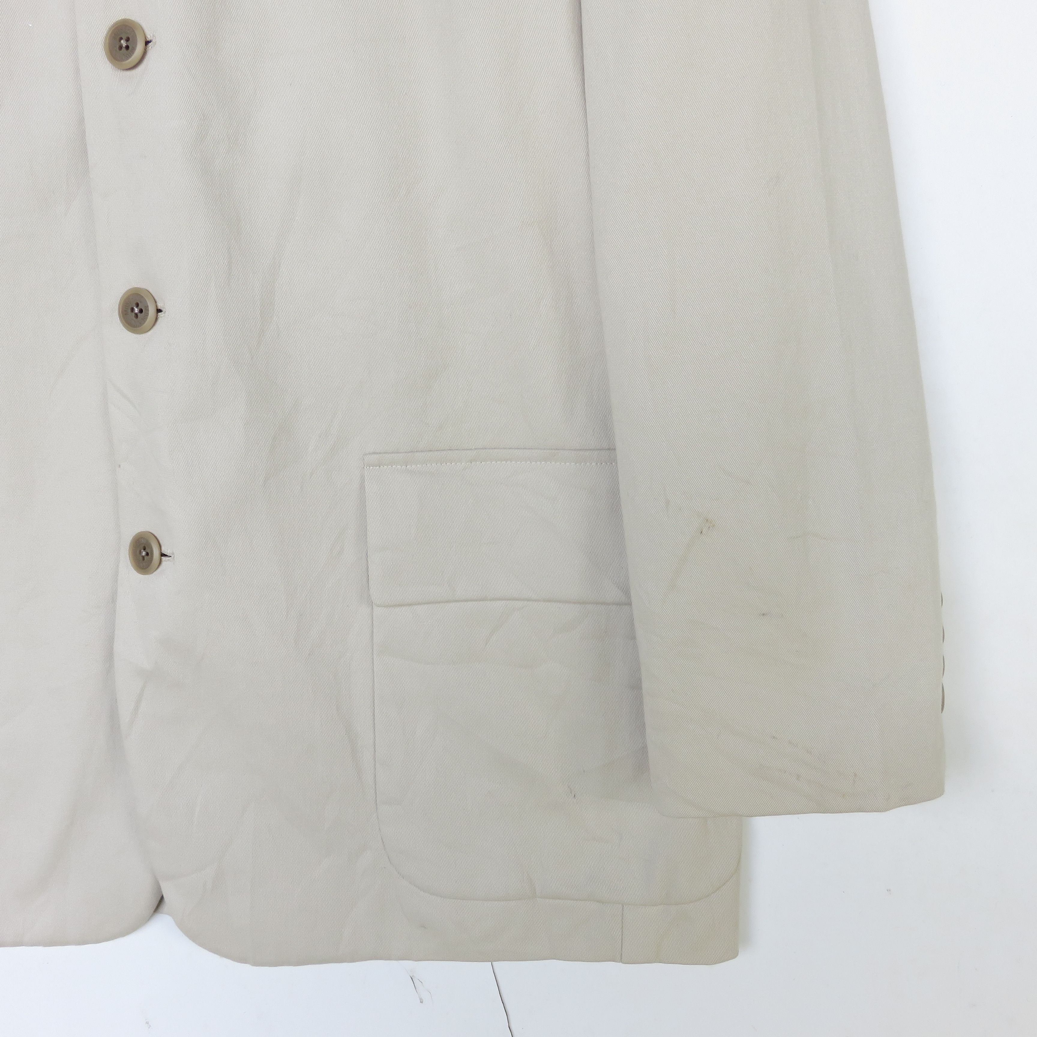 Moschino Moschino Beige Blazer Size 46R - 3 Thumbnail