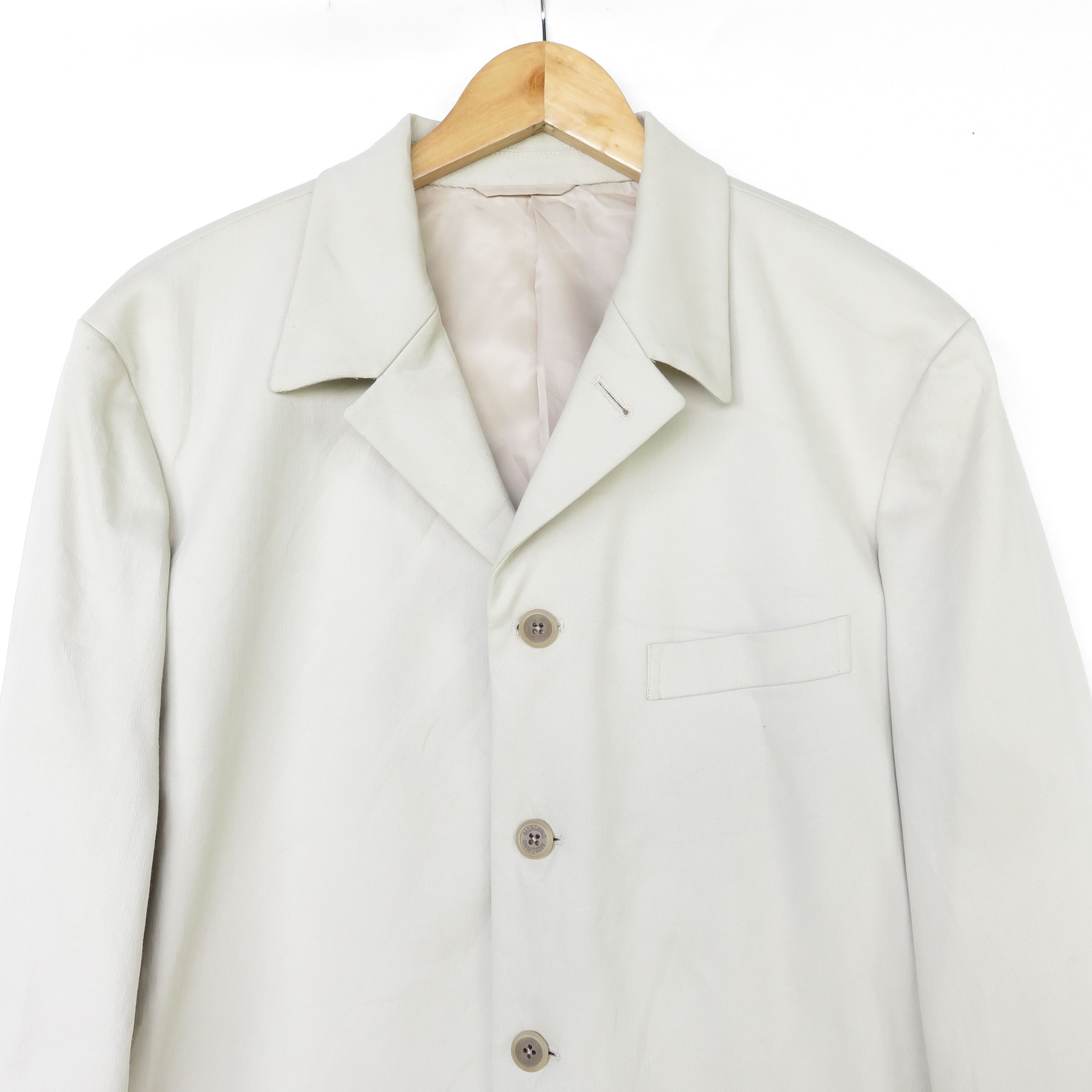 Moschino Moschino Beige Blazer Size 46R - 2 Thumbnail