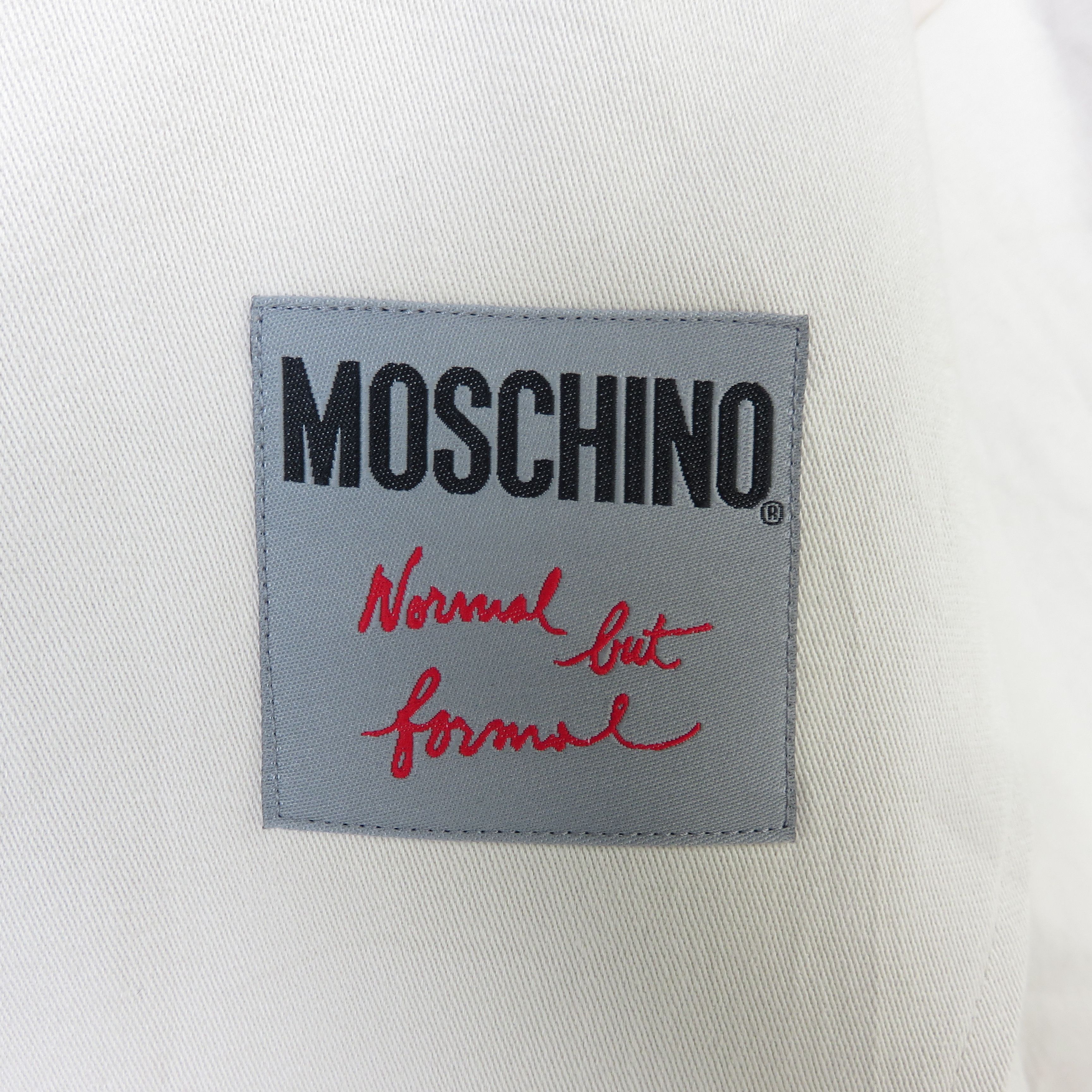 Moschino Moschino Beige Blazer Size 46R - 5 Thumbnail