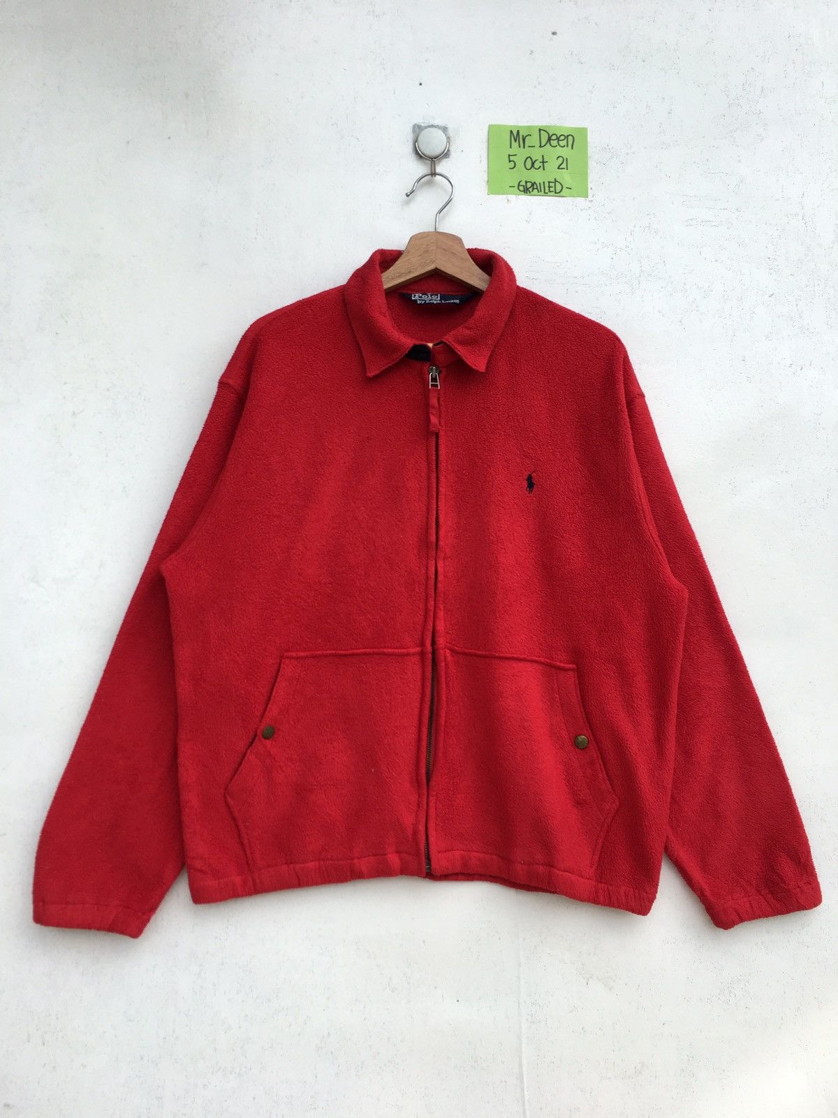 Polo Ralph Lauren Rare Vintage Polo Ralph Lauren Fleece Sweater Size US XL / EU 56 / 4 - 1 Thumbnail