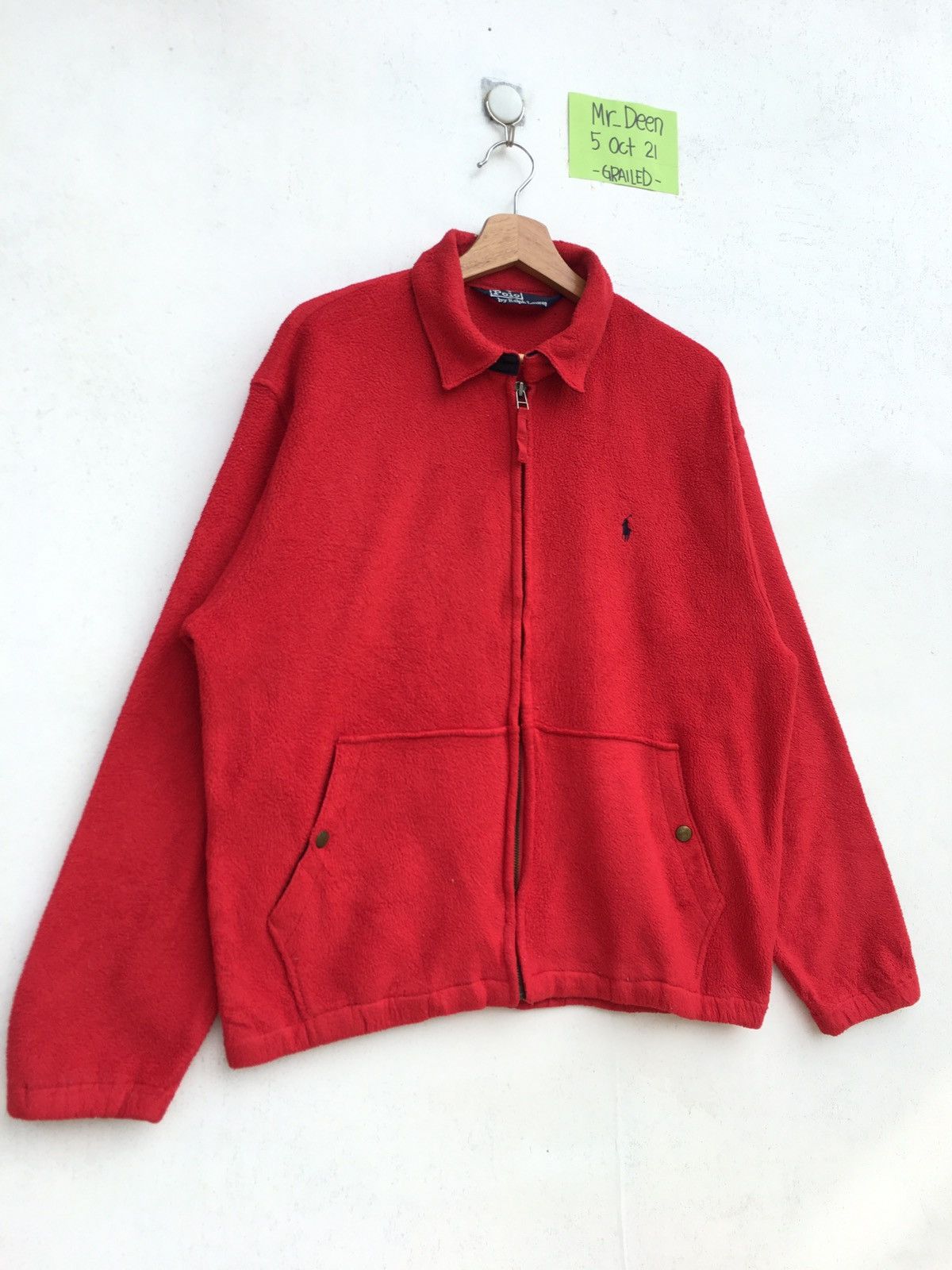 Polo Ralph Lauren Rare Vintage Polo Ralph Lauren Fleece Sweater Size US XL / EU 56 / 4 - 2 Thumbnail