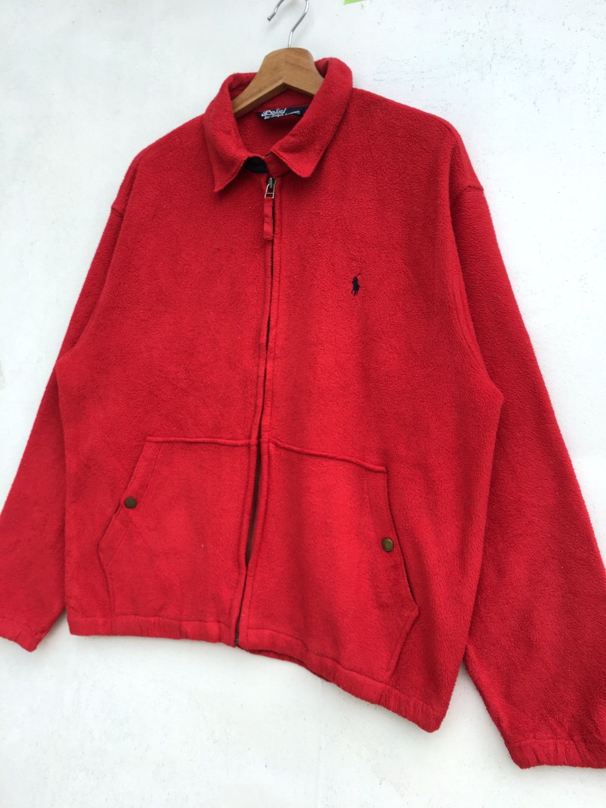 Polo Ralph Lauren Rare Vintage Polo Ralph Lauren Fleece Sweater Size US XL / EU 56 / 4 - 3 Thumbnail