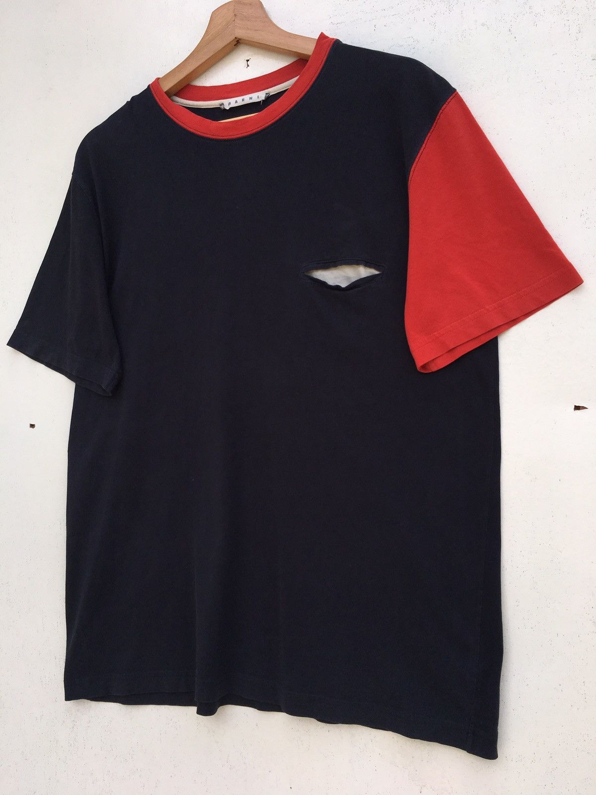 Marni Marni Single Pocket T shirt Size US M / EU 48-50 / 2 - 3 Thumbnail