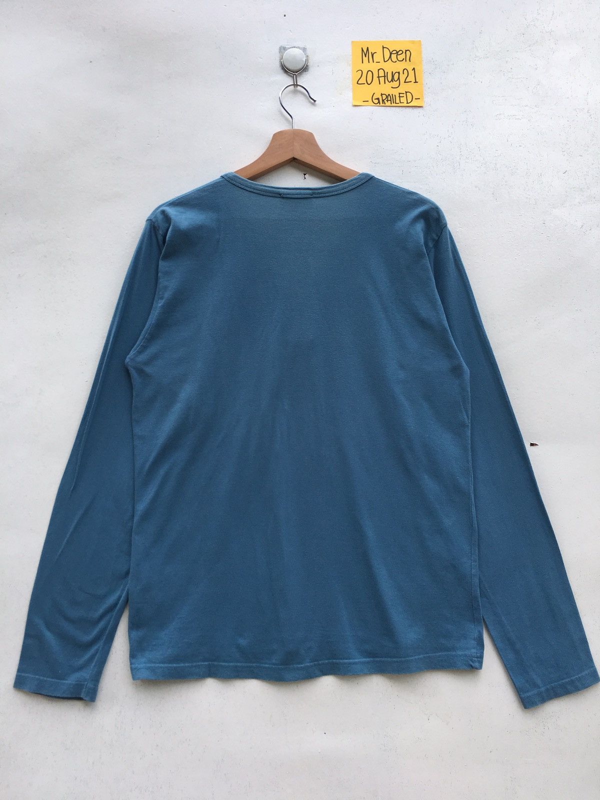 A.P.C. Vintage A.P.C Plain Buttons Longsleeve Shirt Size US M / EU 48-50 / 2 - 9 Thumbnail