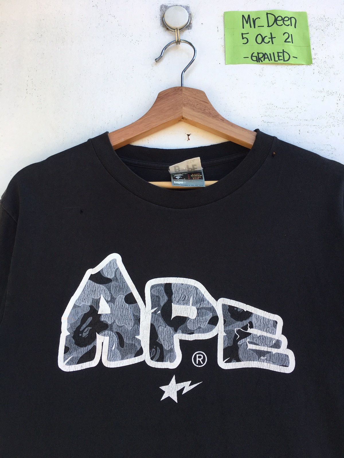 Bape Bape Sta Tee Size US M / EU 48-50 / 2 - 6 Thumbnail