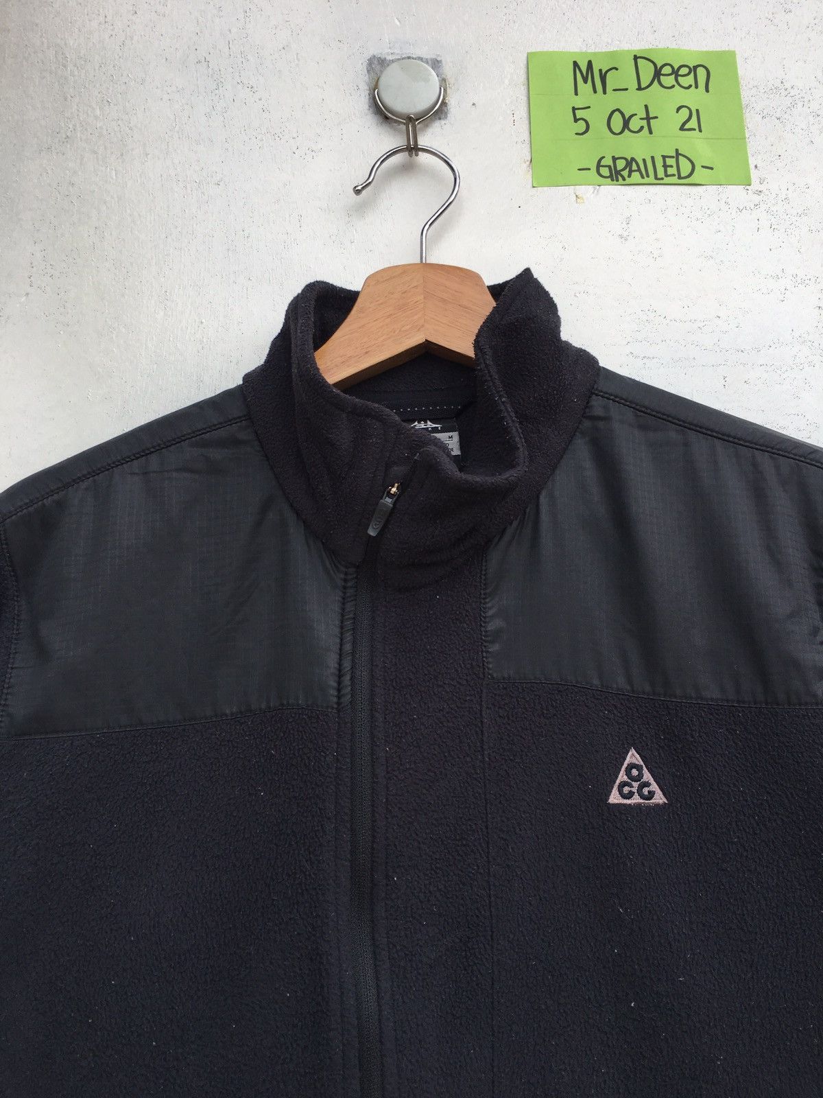 Nike ACG Vintage Nike ACG Zip Up Fleece Sweater Size US M / EU 48-50 / 2 - 1 Thumbnail