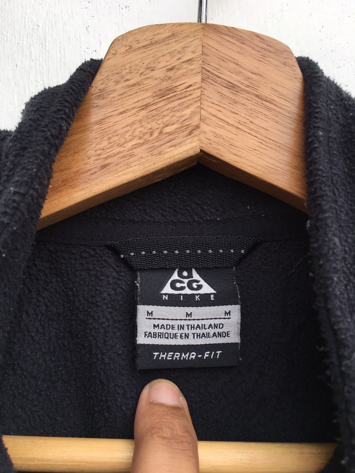 Nike ACG Vintage Nike ACG Zip Up Fleece Sweater Size US M / EU 48-50 / 2 - 7 Thumbnail