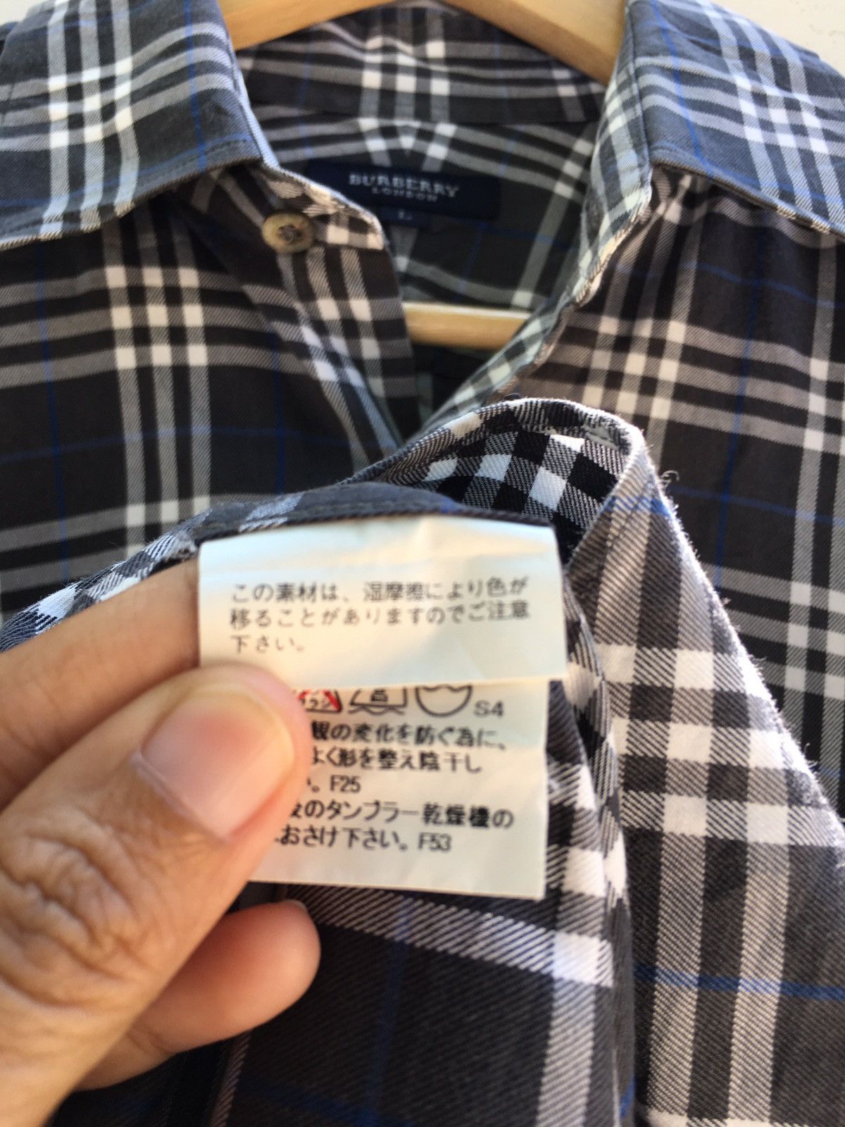 Burberry Vintage Burberry Checkered Longsleeve Shirt Size US L / EU 52-54 / 3 - 14 Thumbnail