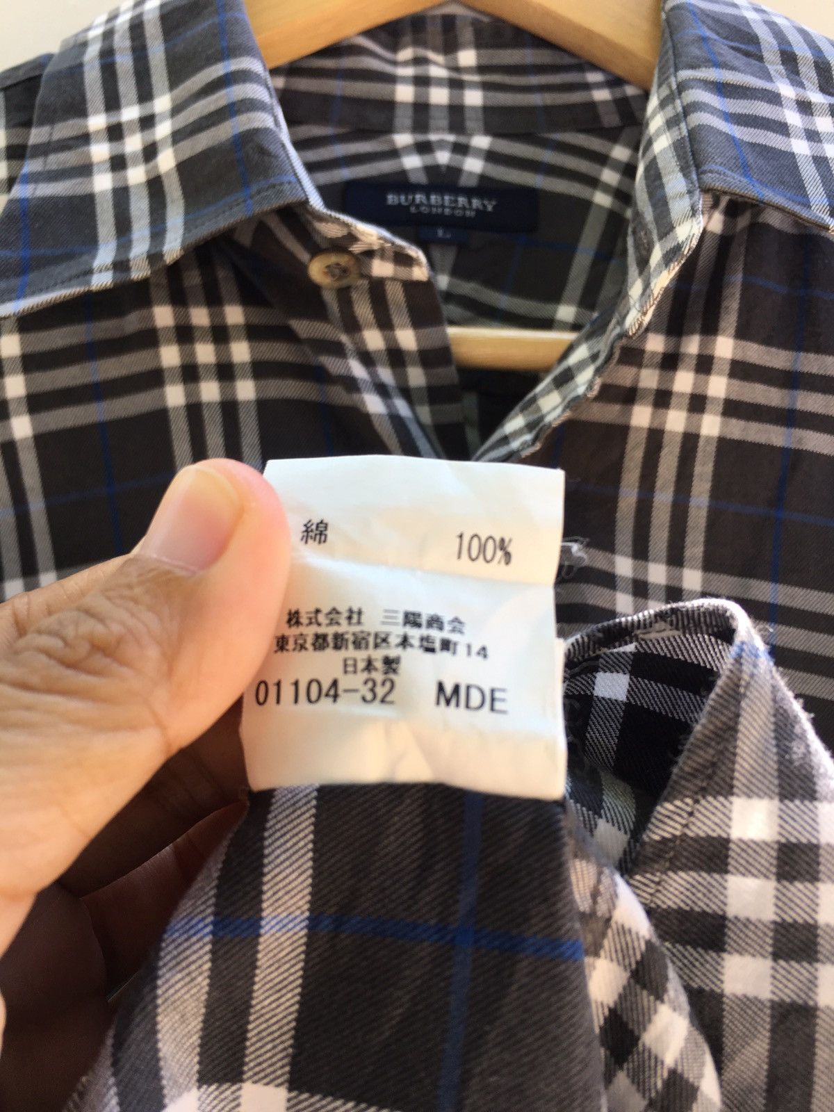 Burberry Vintage Burberry Checkered Longsleeve Shirt Size US L / EU 52-54 / 3 - 12 Thumbnail
