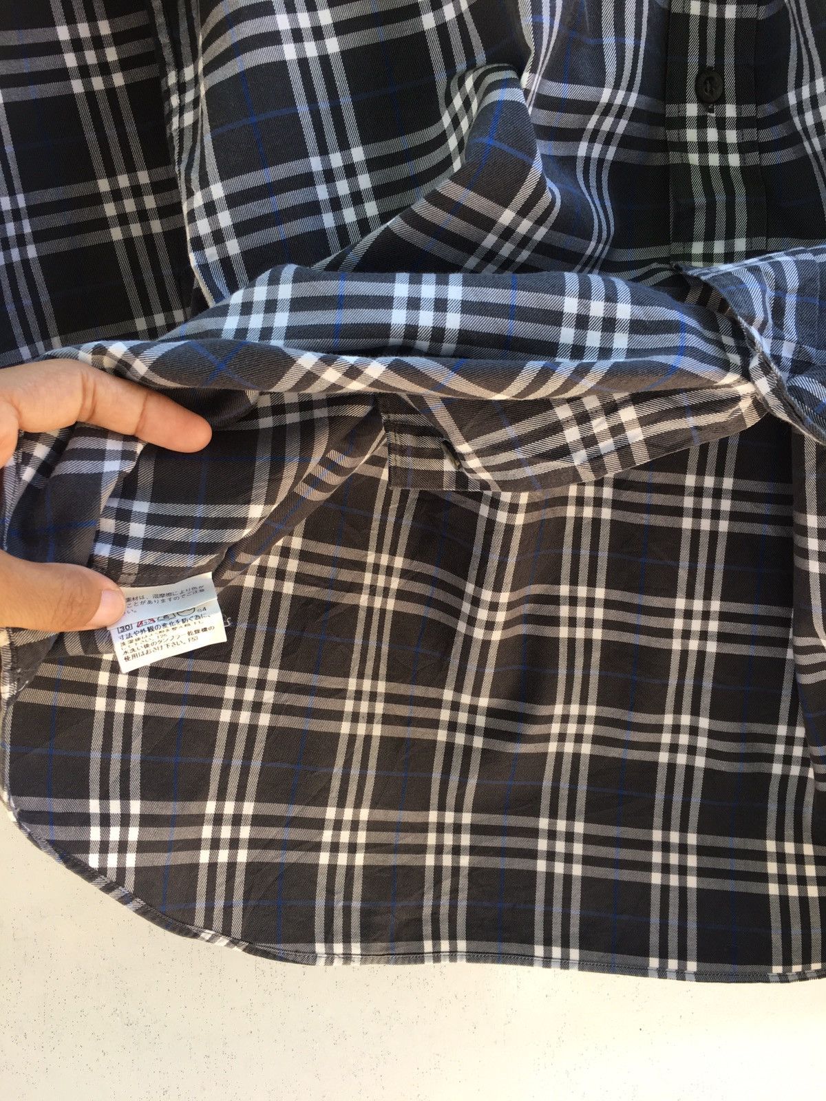 Burberry Vintage Burberry Checkered Longsleeve Shirt Size US L / EU 52-54 / 3 - 11 Thumbnail
