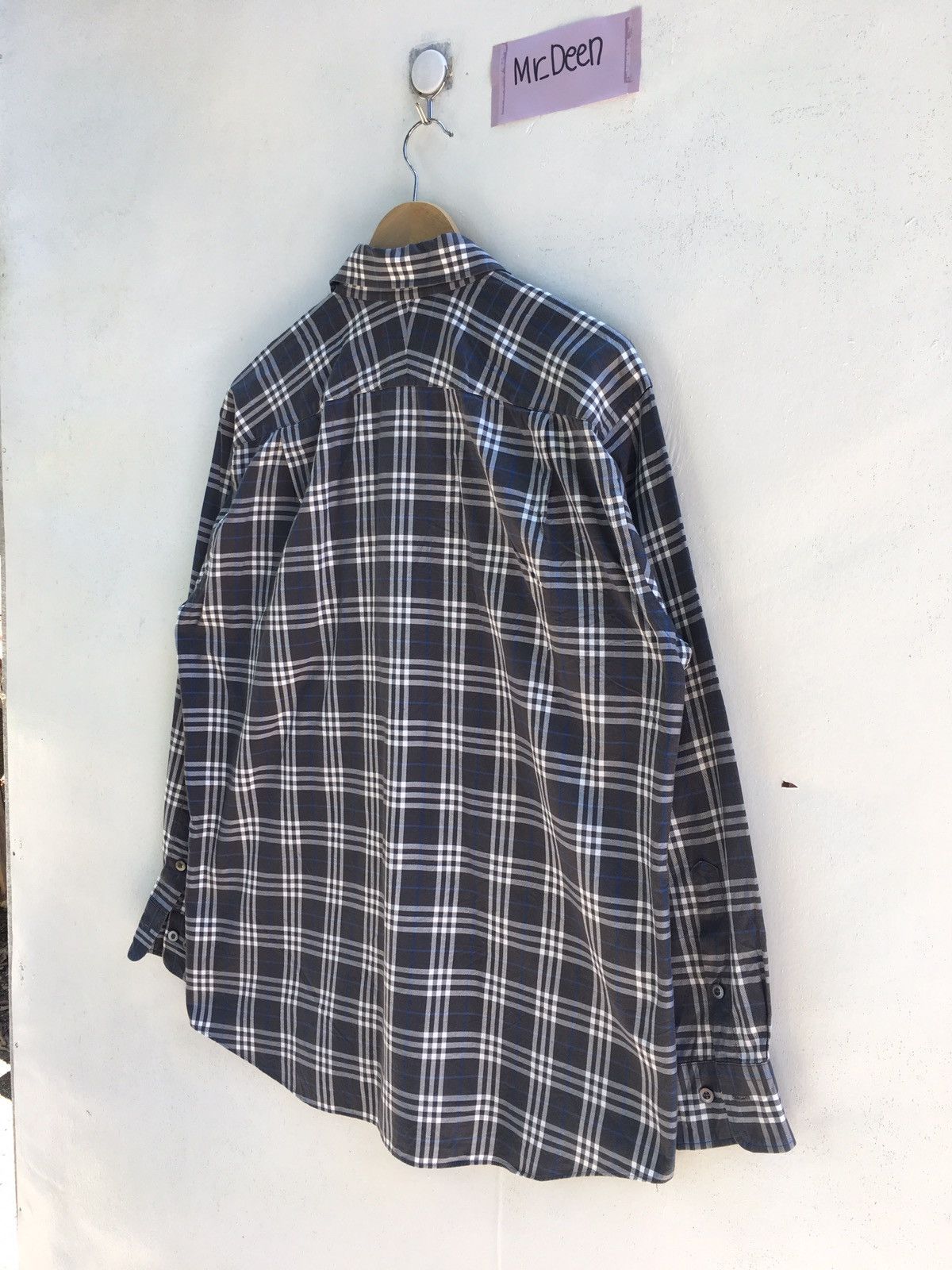 Burberry Vintage Burberry Checkered Longsleeve Shirt Size US L / EU 52-54 / 3 - 9 Thumbnail