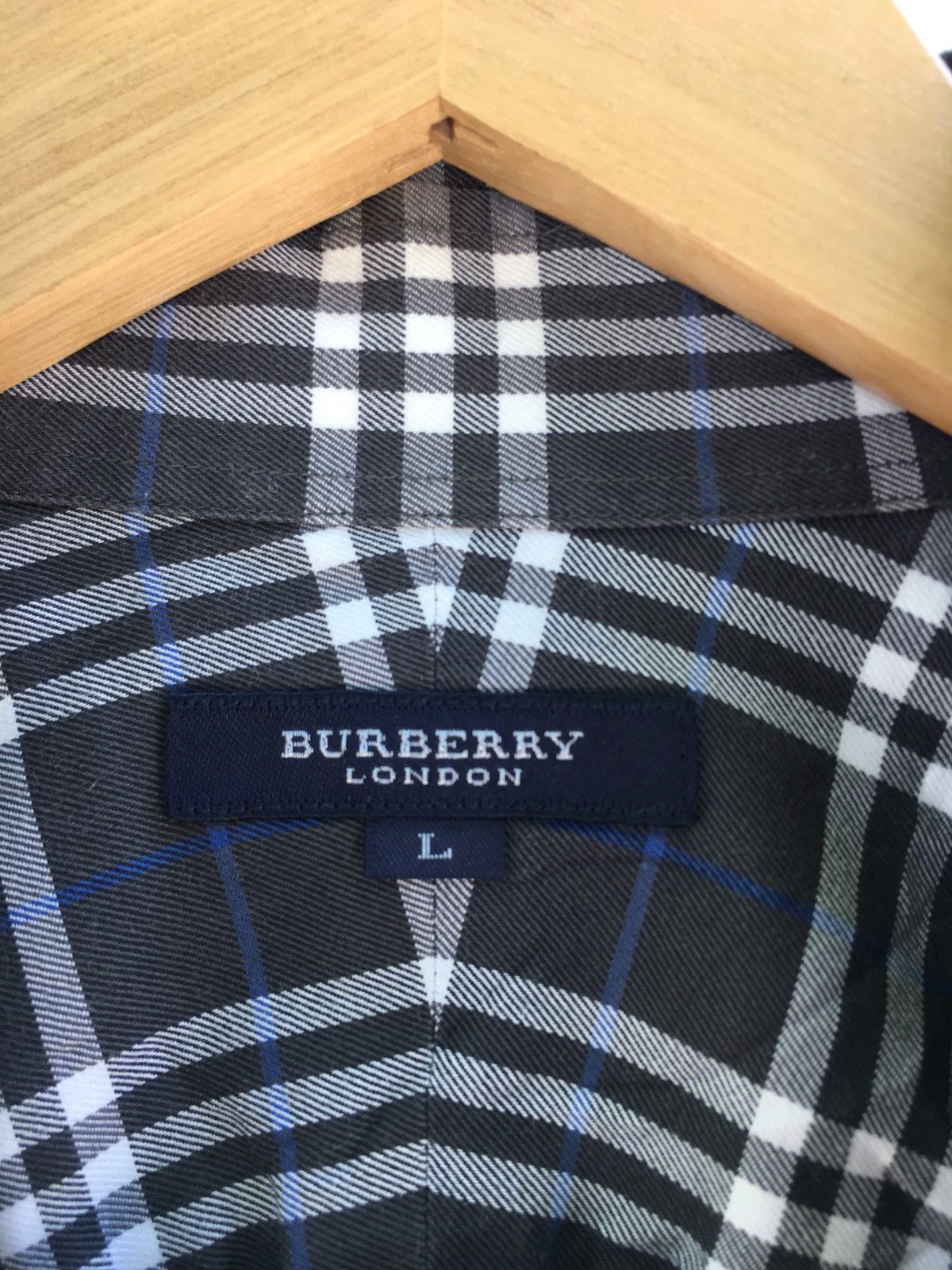 Burberry Vintage Burberry Checkered Longsleeve Shirt Size US L / EU 52-54 / 3 - 6 Thumbnail