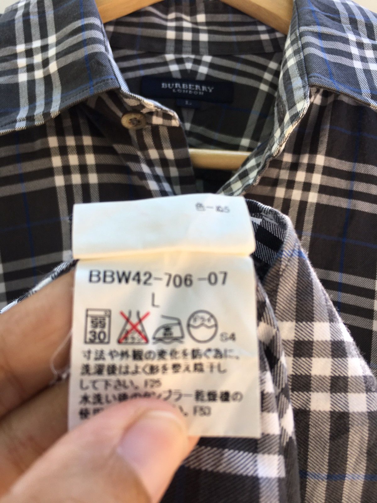 Burberry Vintage Burberry Checkered Longsleeve Shirt Size US L / EU 52-54 / 3 - 13 Thumbnail