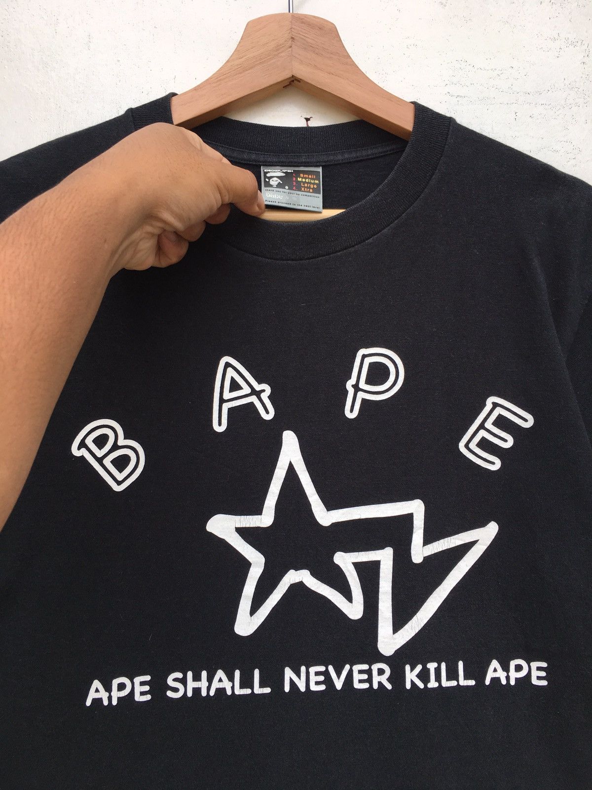 Bape Bape Sta Tee Size US M / EU 48-50 / 2 - 9 Thumbnail