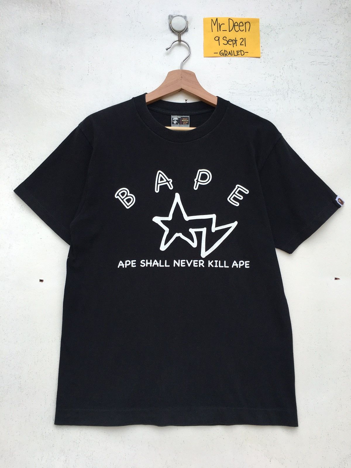 Bape Bape Sta Tee Size US M / EU 48-50 / 2 - 1 Thumbnail