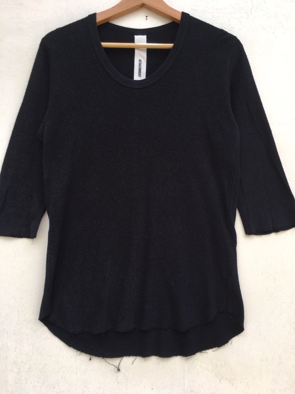 Attachment Rare Attachment By Kazuyuki Kumagai Plain 3/4 Sleeve Shirt Size US S / EU 44-46 / 1 - 4 Thumbnail