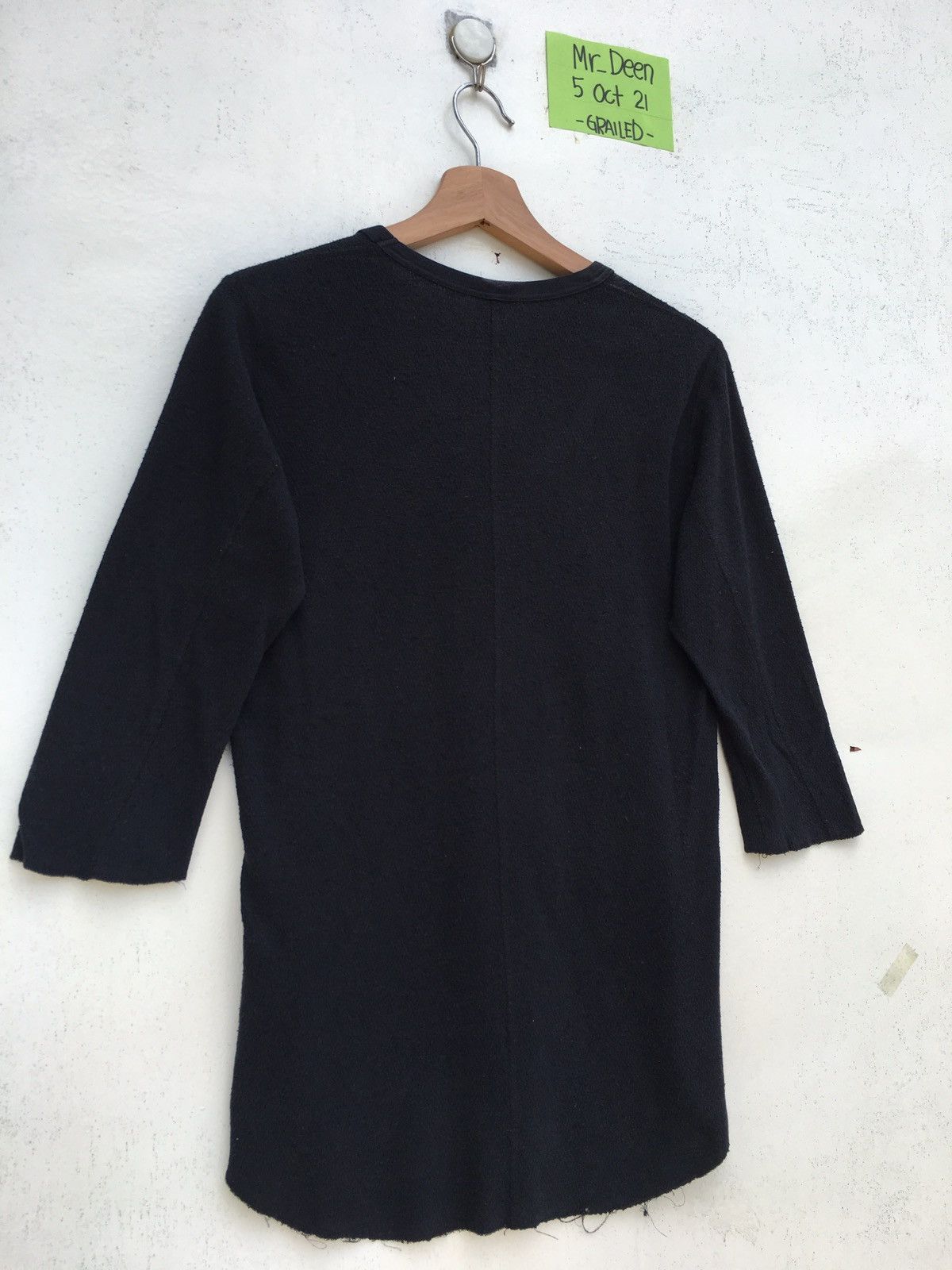 Attachment Rare Attachment By Kazuyuki Kumagai Plain 3/4 Sleeve Shirt Size US S / EU 44-46 / 1 - 13 Thumbnail
