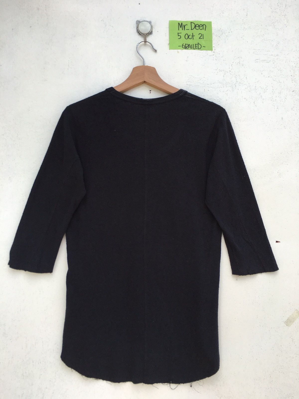 Attachment Rare Attachment By Kazuyuki Kumagai Plain 3/4 Sleeve Shirt Size US S / EU 44-46 / 1 - 12 Thumbnail