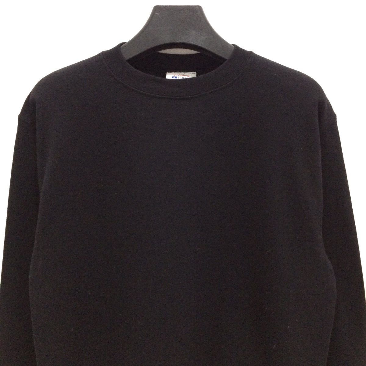Champion CHAMPION Plain Black Sweatshirt Size US M / EU 48-50 / 2 - 2 Thumbnail