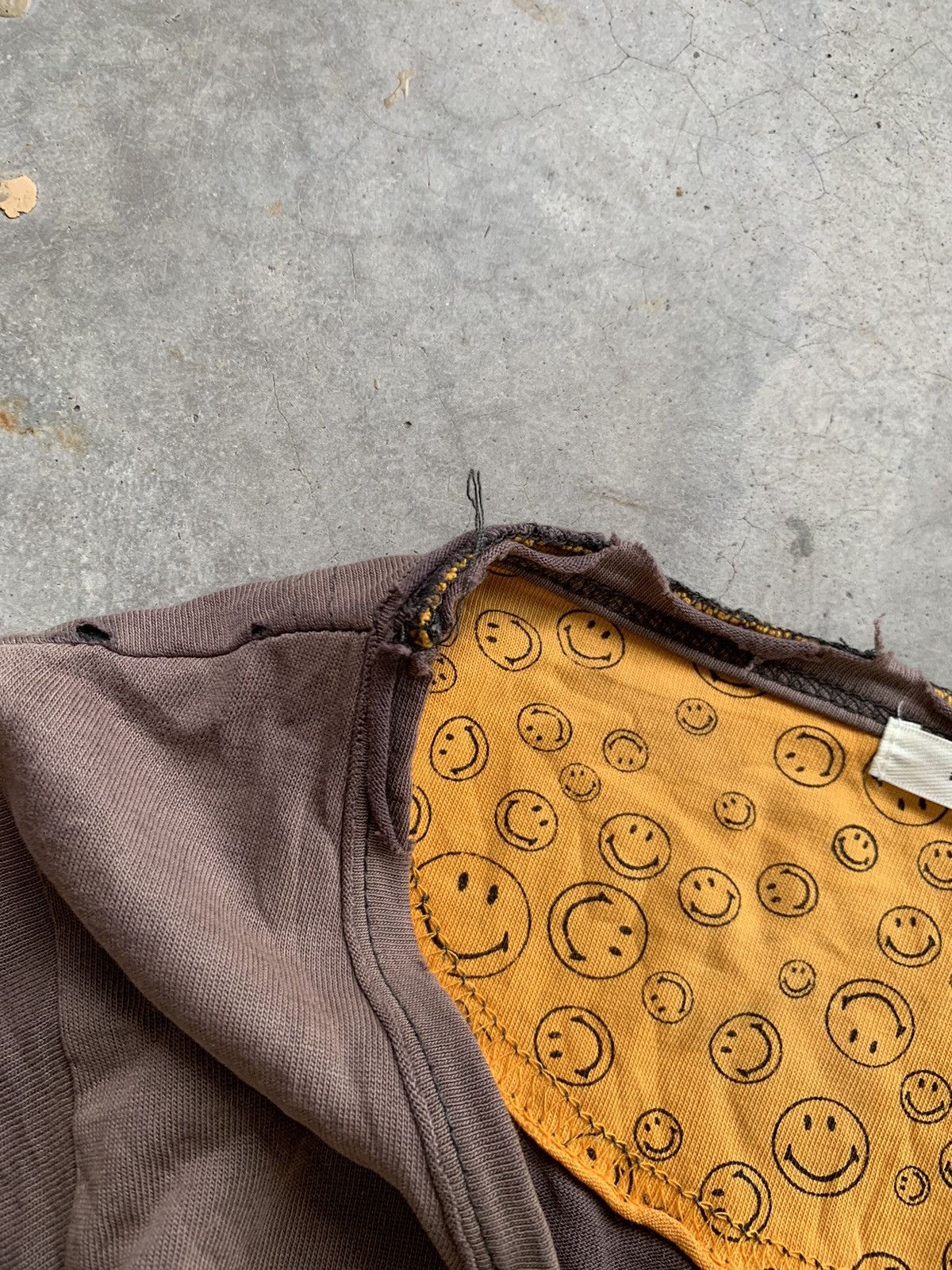 Vintage Vintage Distressed Sun Faded Smile 3D pocket Kapital style Size US S / EU 44-46 / 1 - 4 Thumbnail