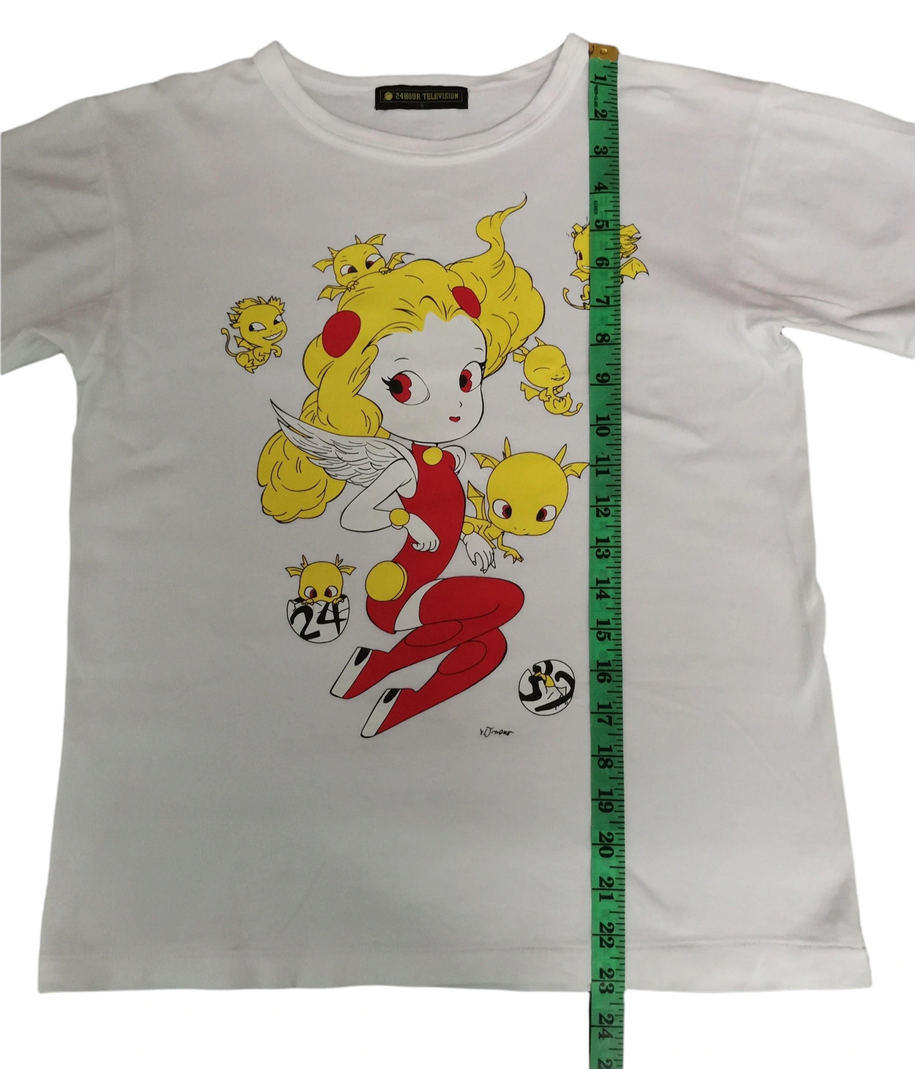Japanese Brand Vintage 24 Hour Television Yoshitaka Amano Tee Murakami Size US S / EU 44-46 / 1 - 5 Thumbnail