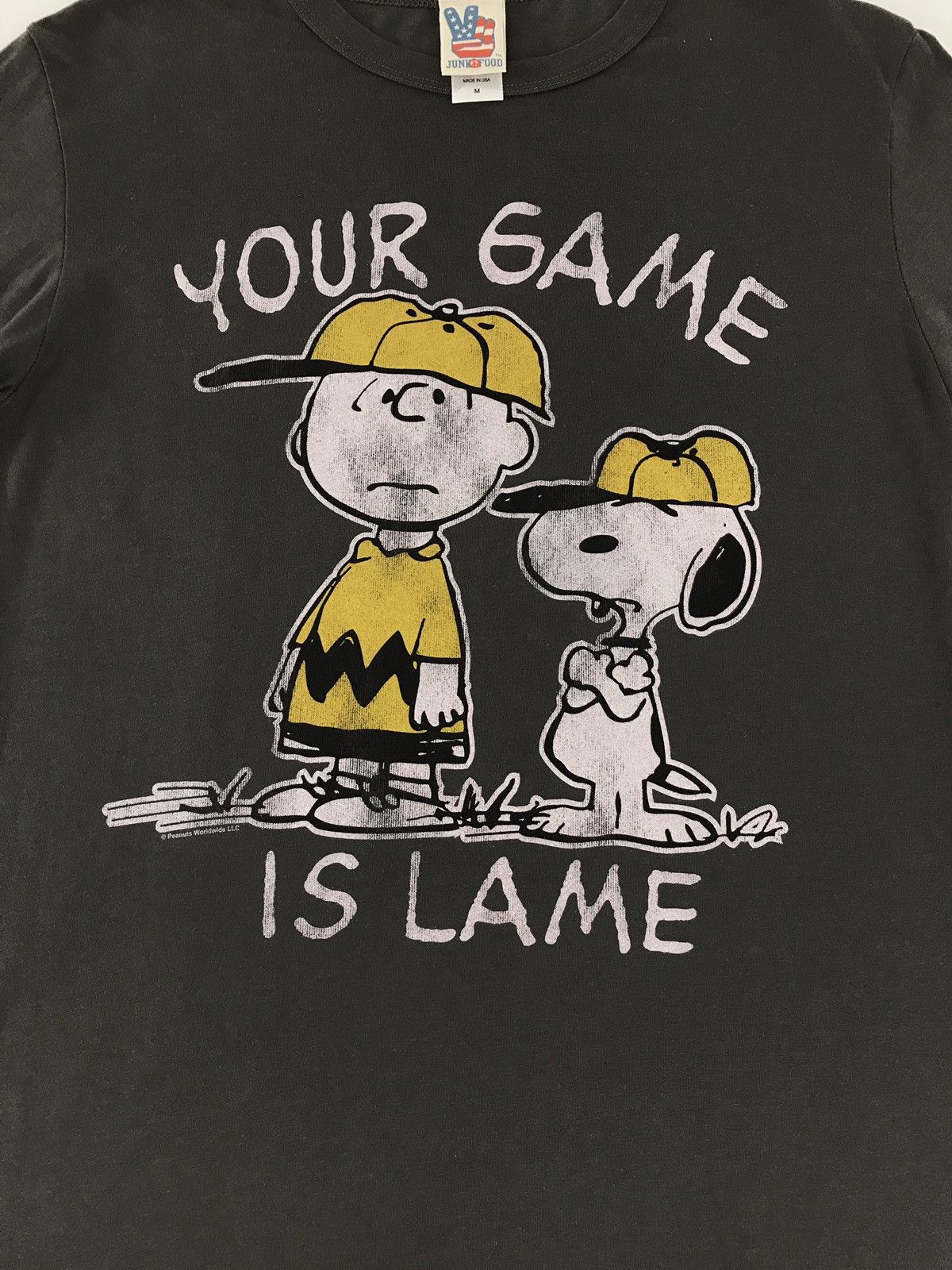 Peanuts Peanuts Your Game Is Lame Tee Cartoon Size US S / EU 44-46 / 1 - 3 Thumbnail